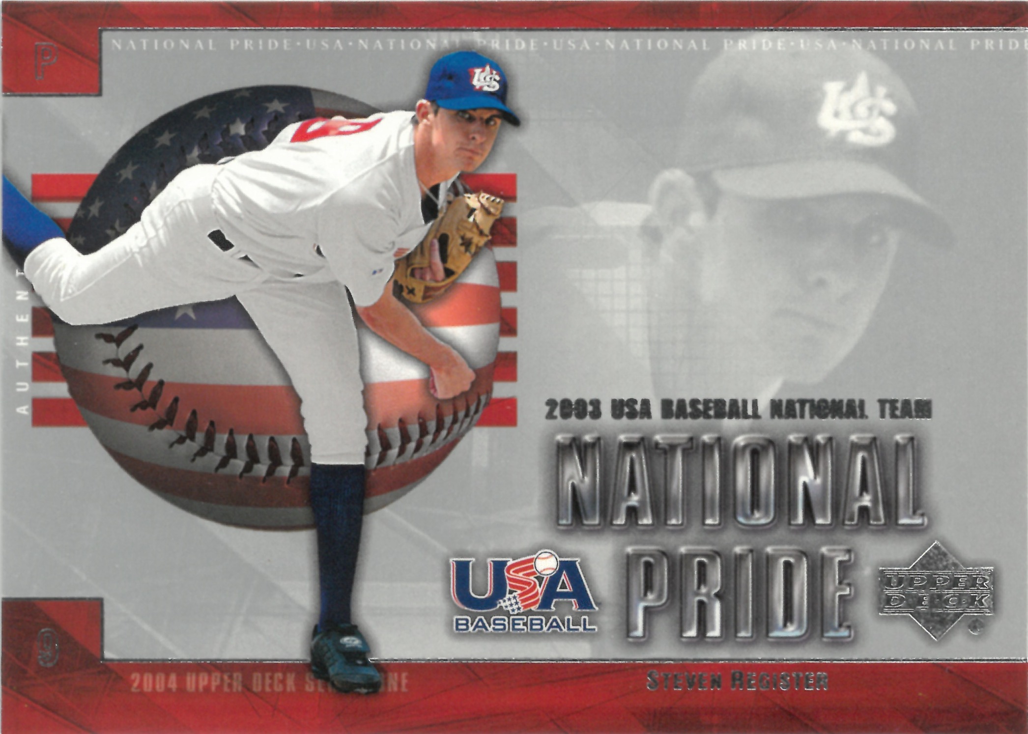 2003 Upper Deck "Steven Register" #USA3(スティーブン・レジスター)