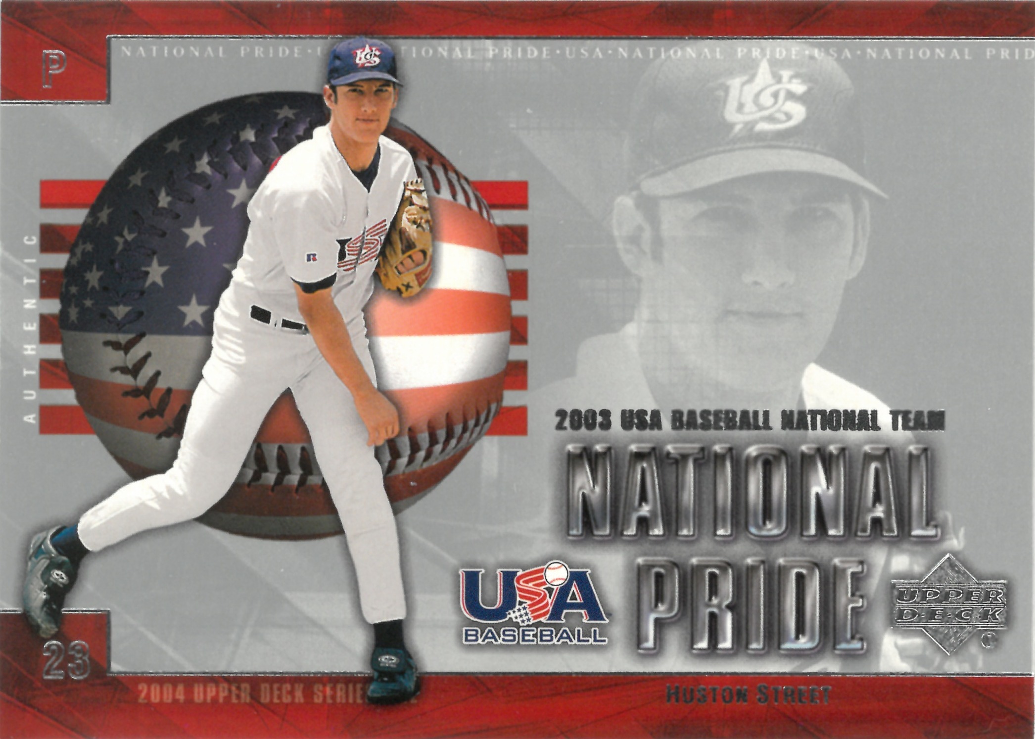 2003 Upper Deck "Huston Street" #USA4(ヒューストン・ストリート)