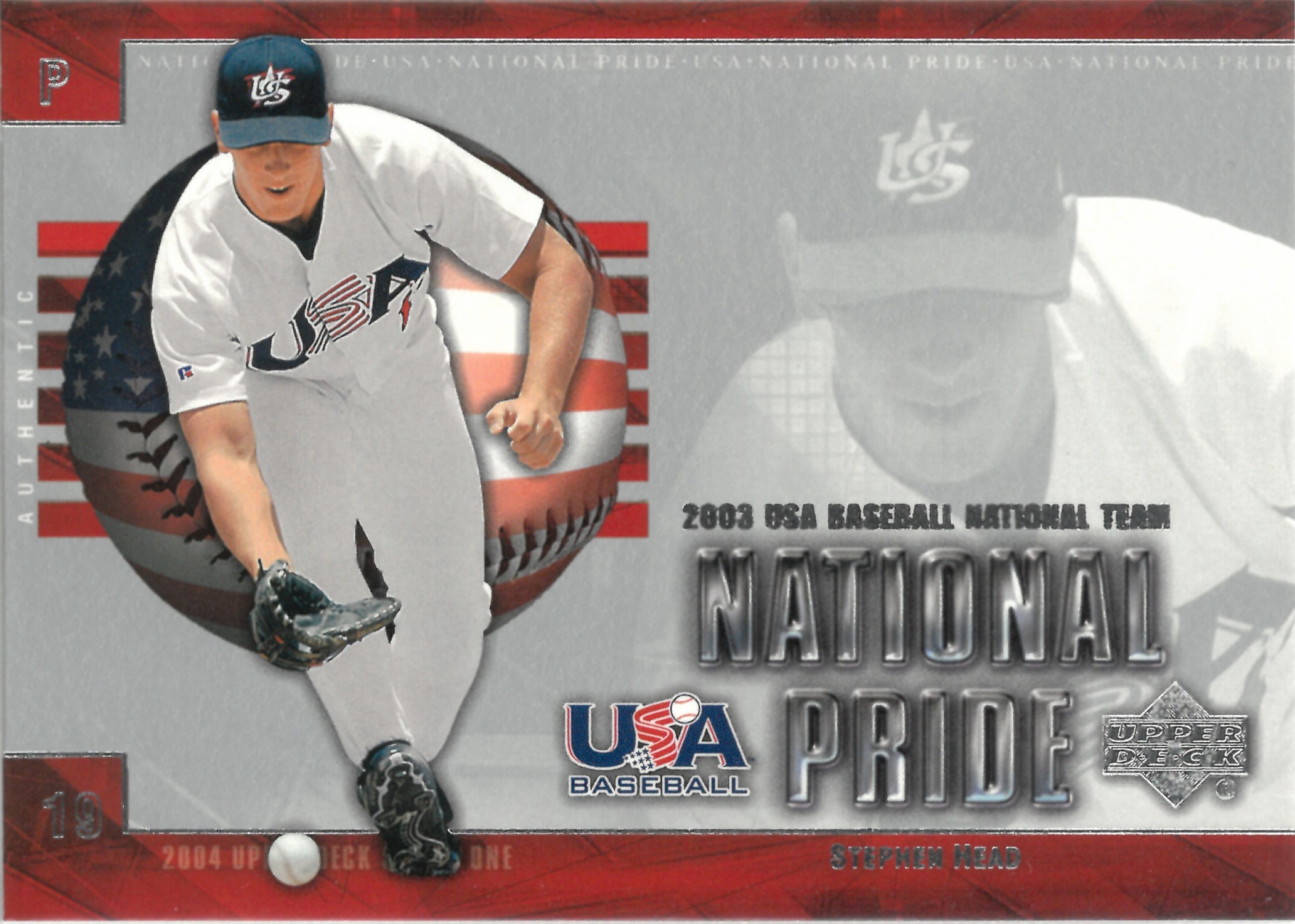 2003 Upper Deck "Stephen Head" #USA8(ステファン・ヘッド)