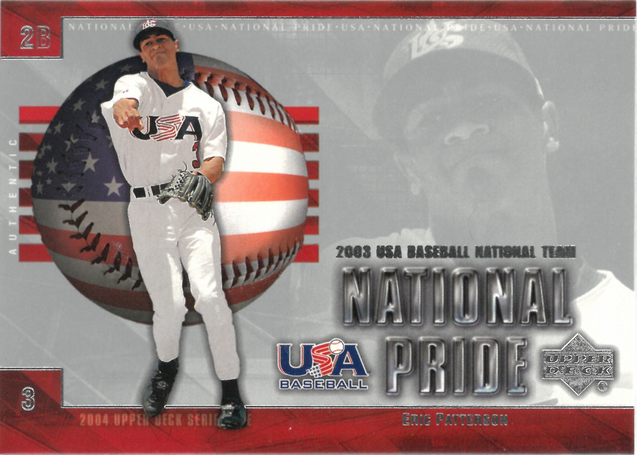 2003 Upper Deck "Eric Patterson" #USA15(エリック・パターソン)