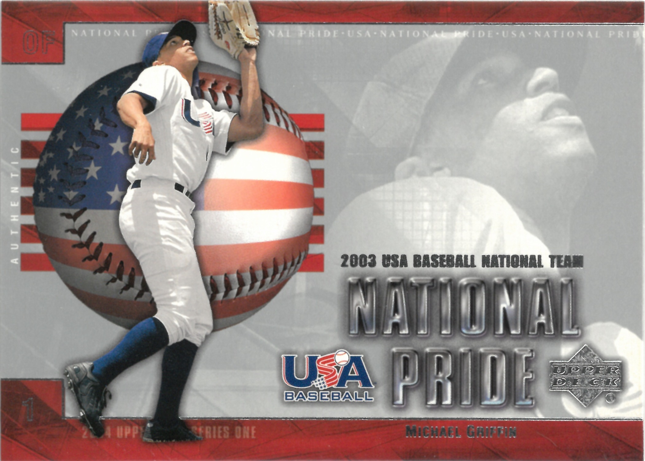 2003 Upper Deck "Michael Griffin" #USA17(マイケル・グリフィン)