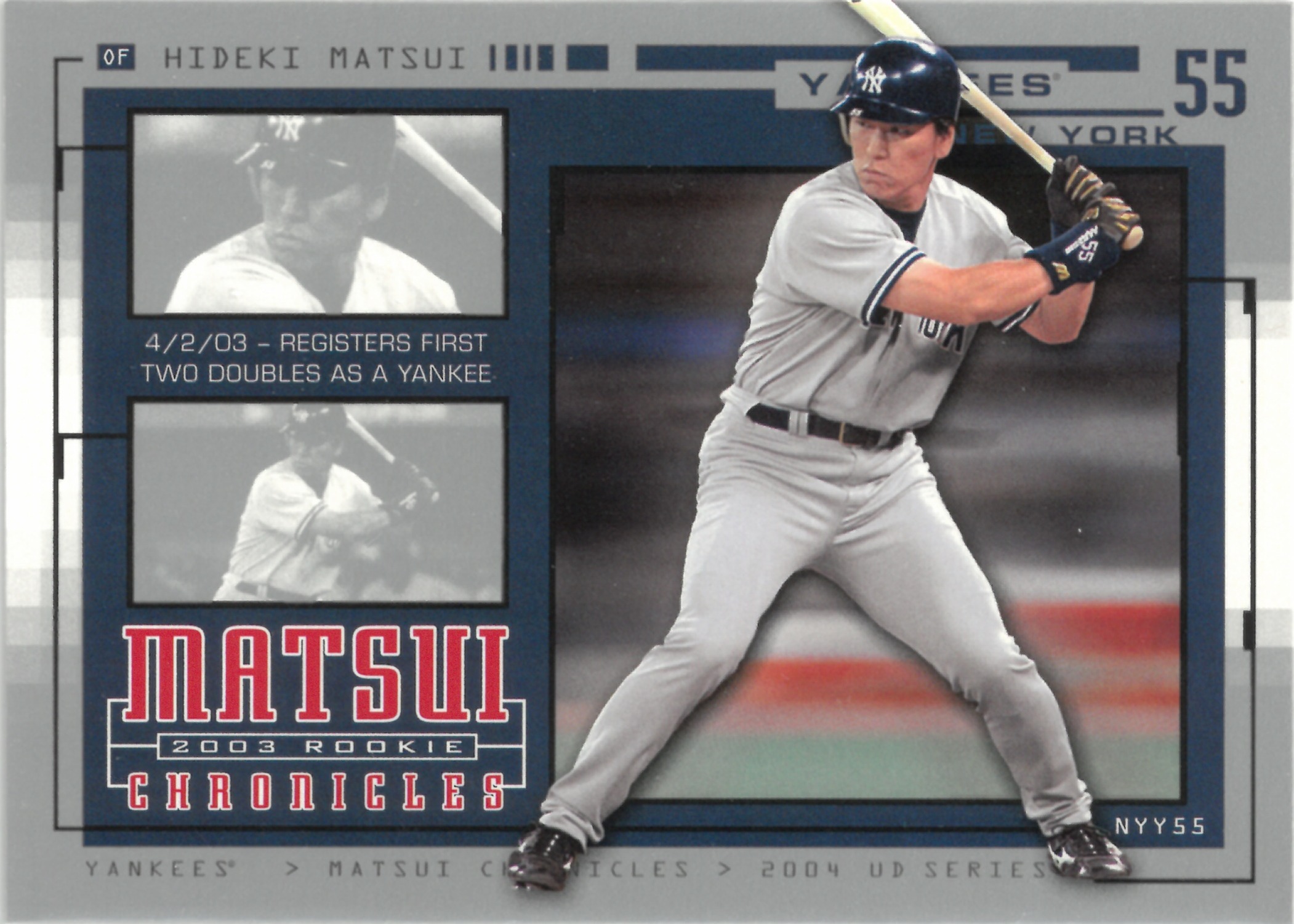 2003 Upper Deck "Hideki Matsui" #HM4(松井 秀喜)