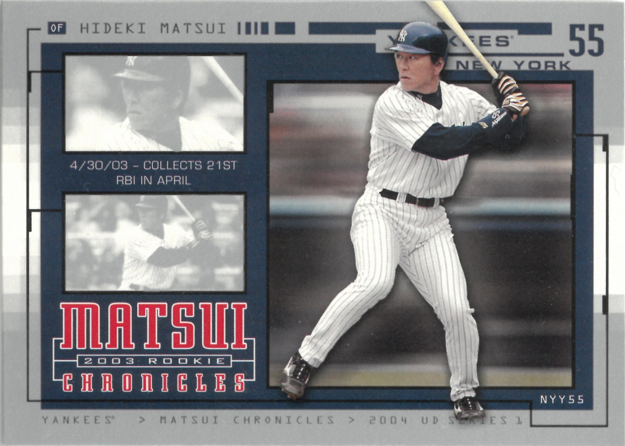 2003 Upper Deck "Hideki Matsui" #HM13(松井 秀喜)