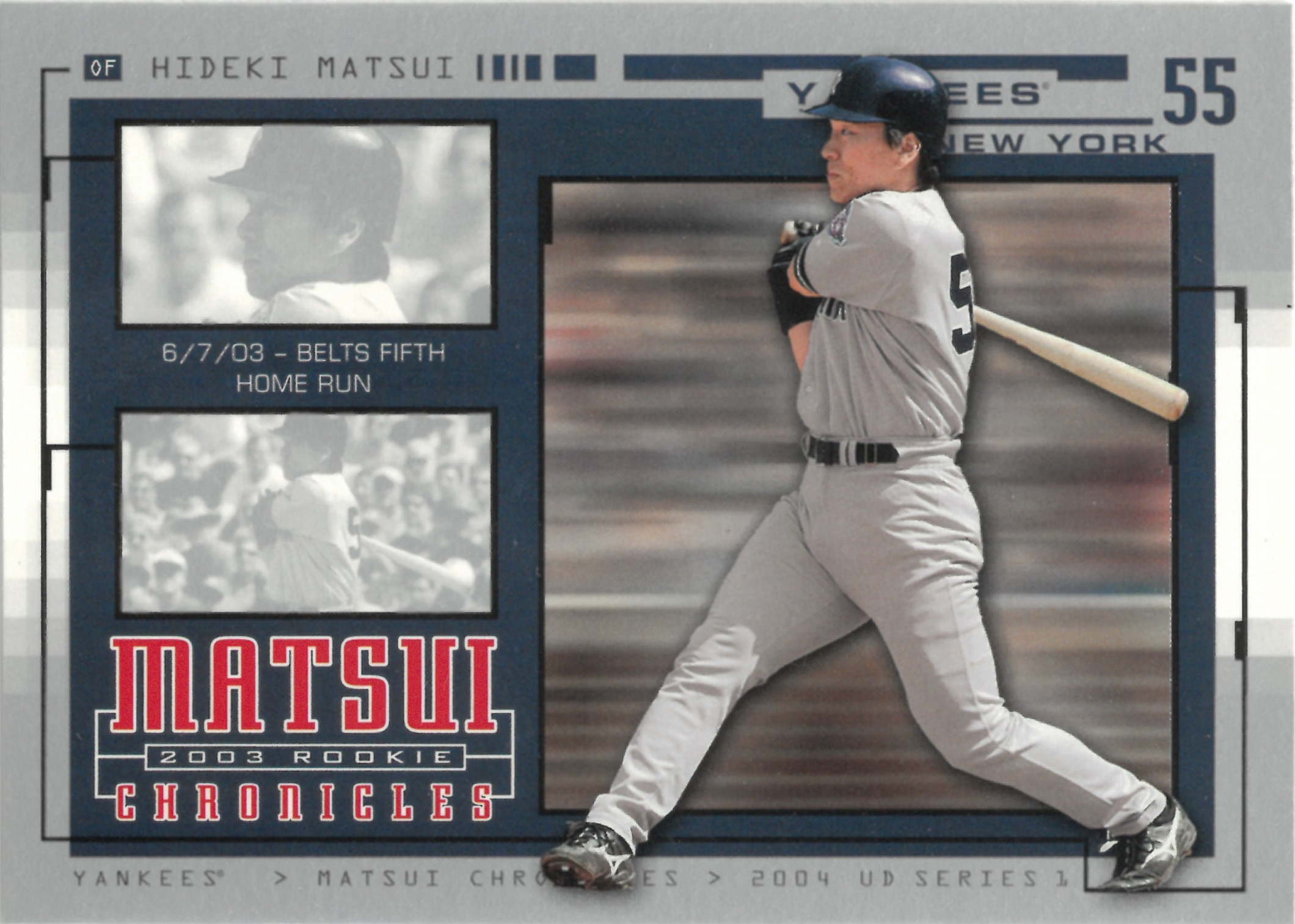 2003 Upper Deck "Hideki Matsui" #HM21(松井 秀喜)