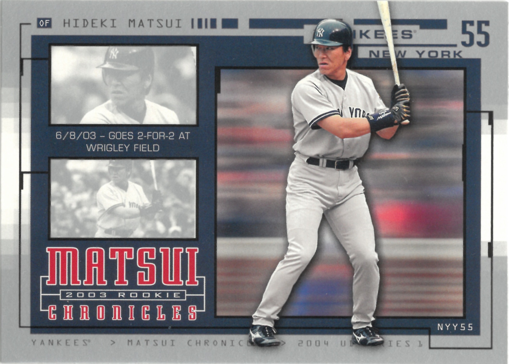 2003 Upper Deck "Hideki Matsui" #HM22(松井 秀喜)