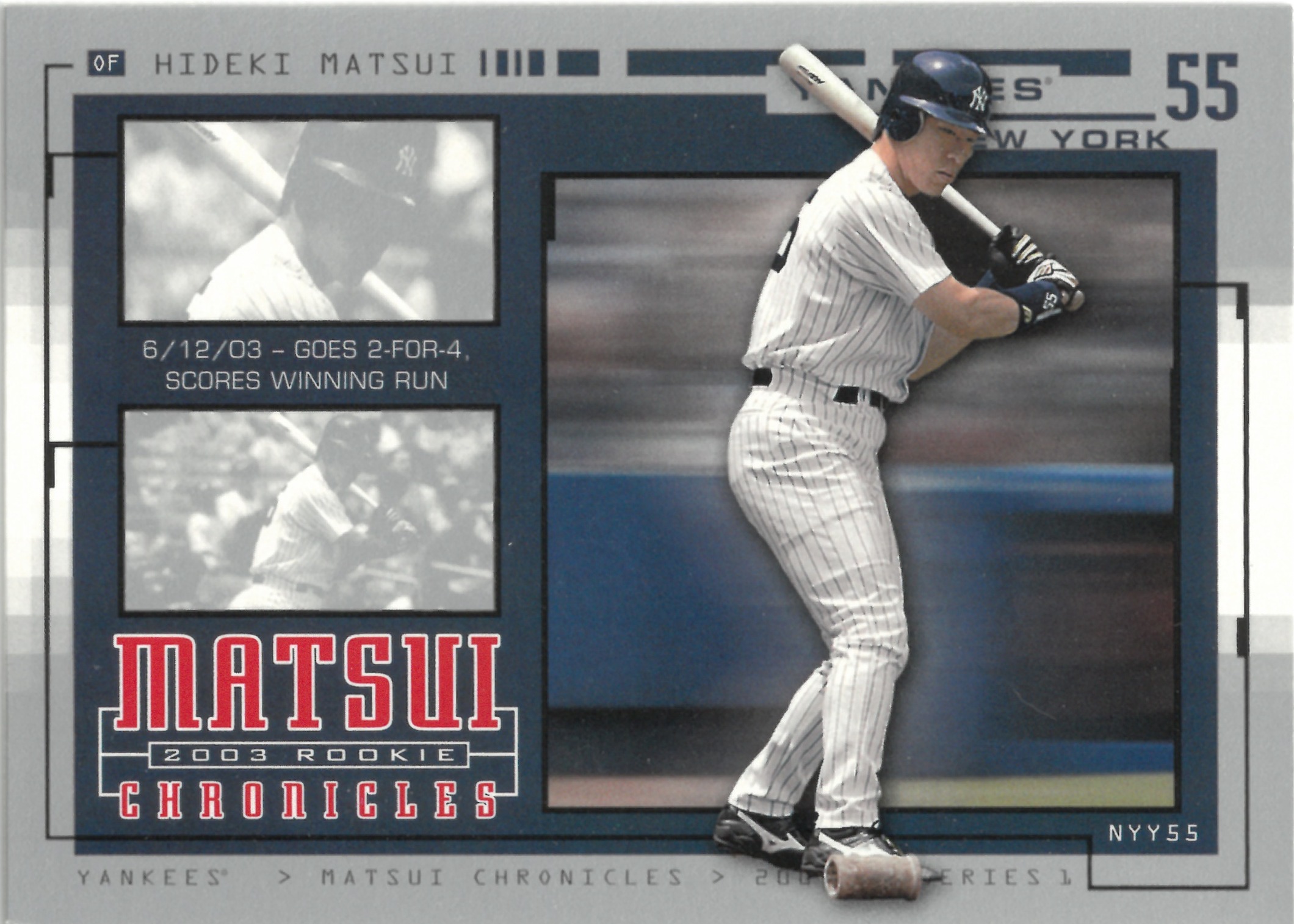 2003 Upper Deck "Hideki Matsui" #HM24(松井 秀喜)