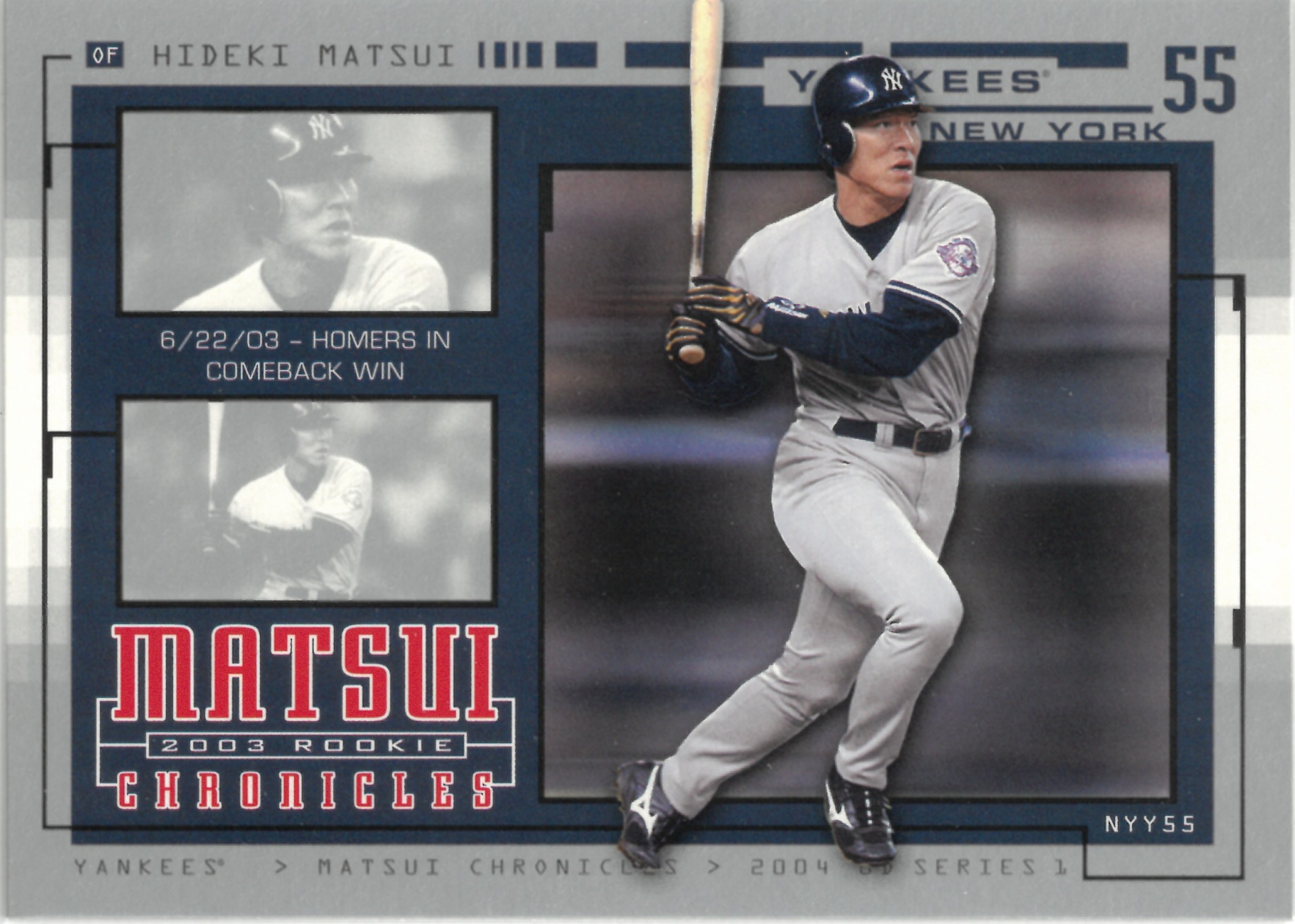 2003 Upper Deck "Hideki Matsui" #HM29(松井 秀喜)