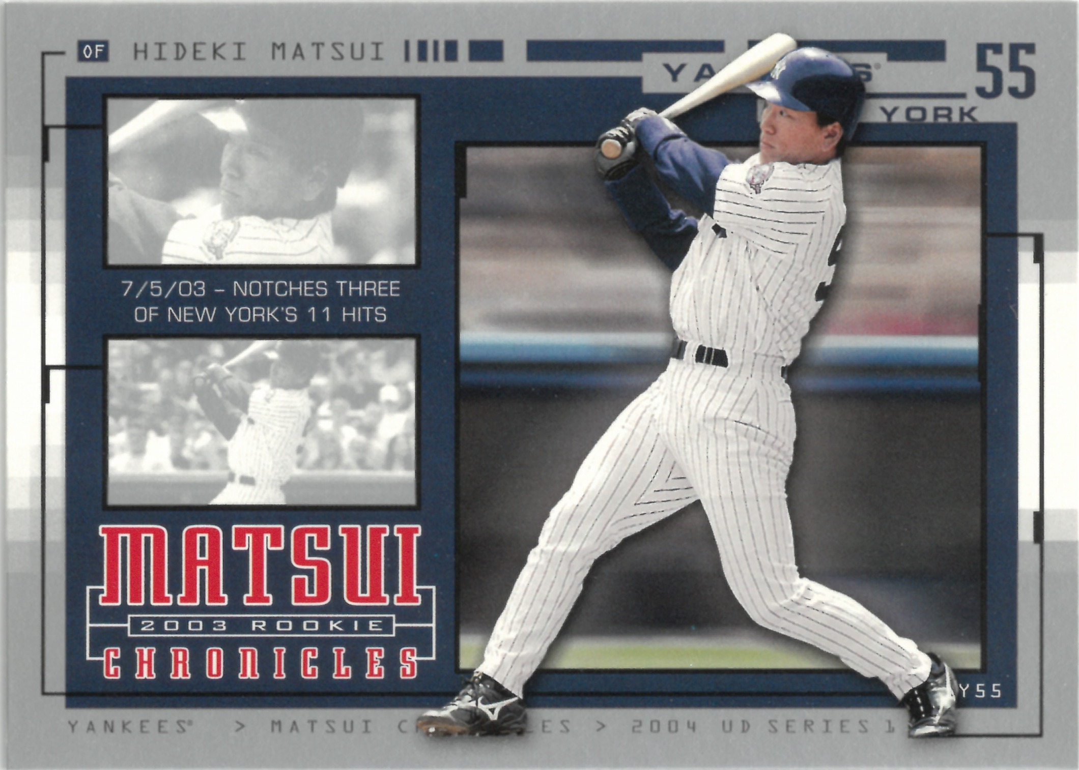 2003 Upper Deck "Hideki Matsui" #HM38(松井 秀喜)