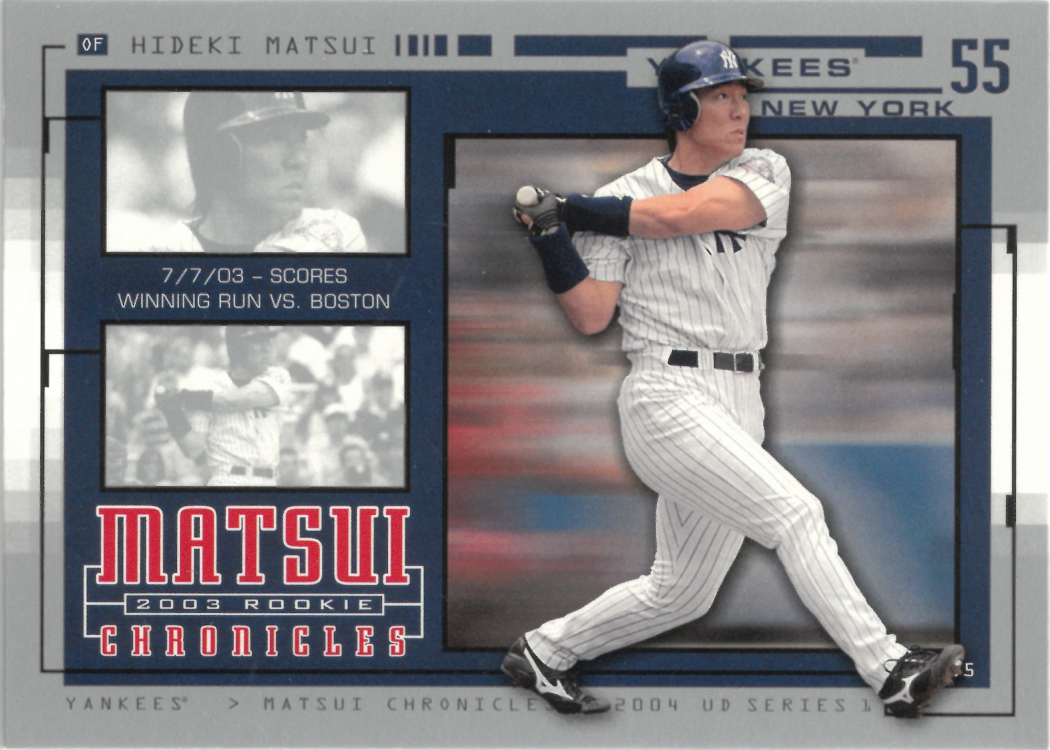 2003 Upper Deck "Hideki Matsui" #HM40(松井 秀喜)