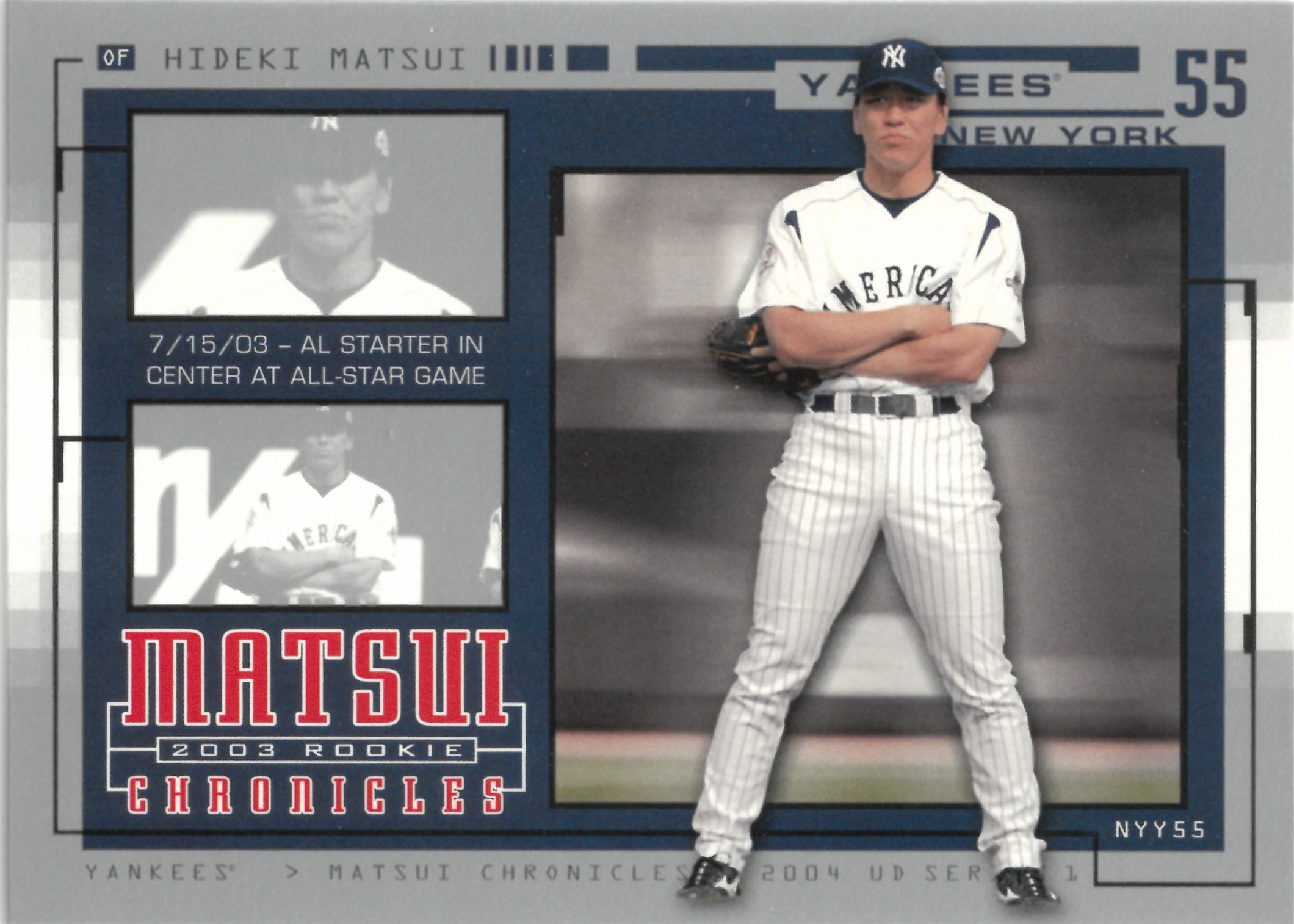 2003 Upper Deck "Hideki Matsui" #HM42(松井 秀喜)