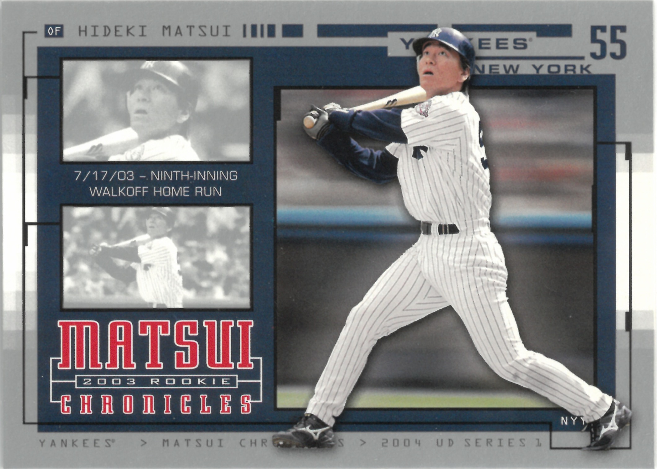2003 Upper Deck "Hideki Matsui" #HM47(松井 秀喜)