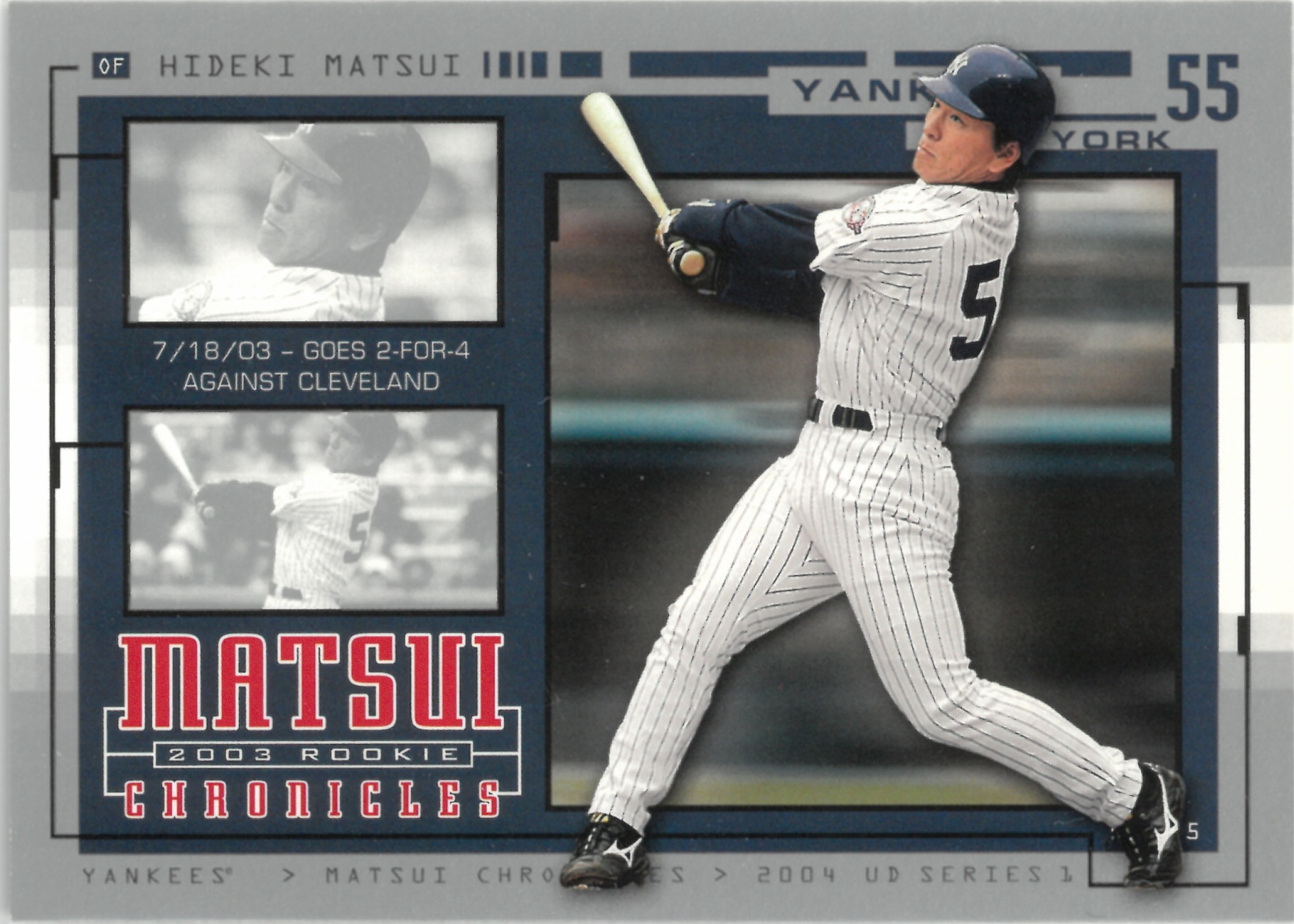 2003 Upper Deck "Hideki Matsui" #HM48(松井 秀喜)