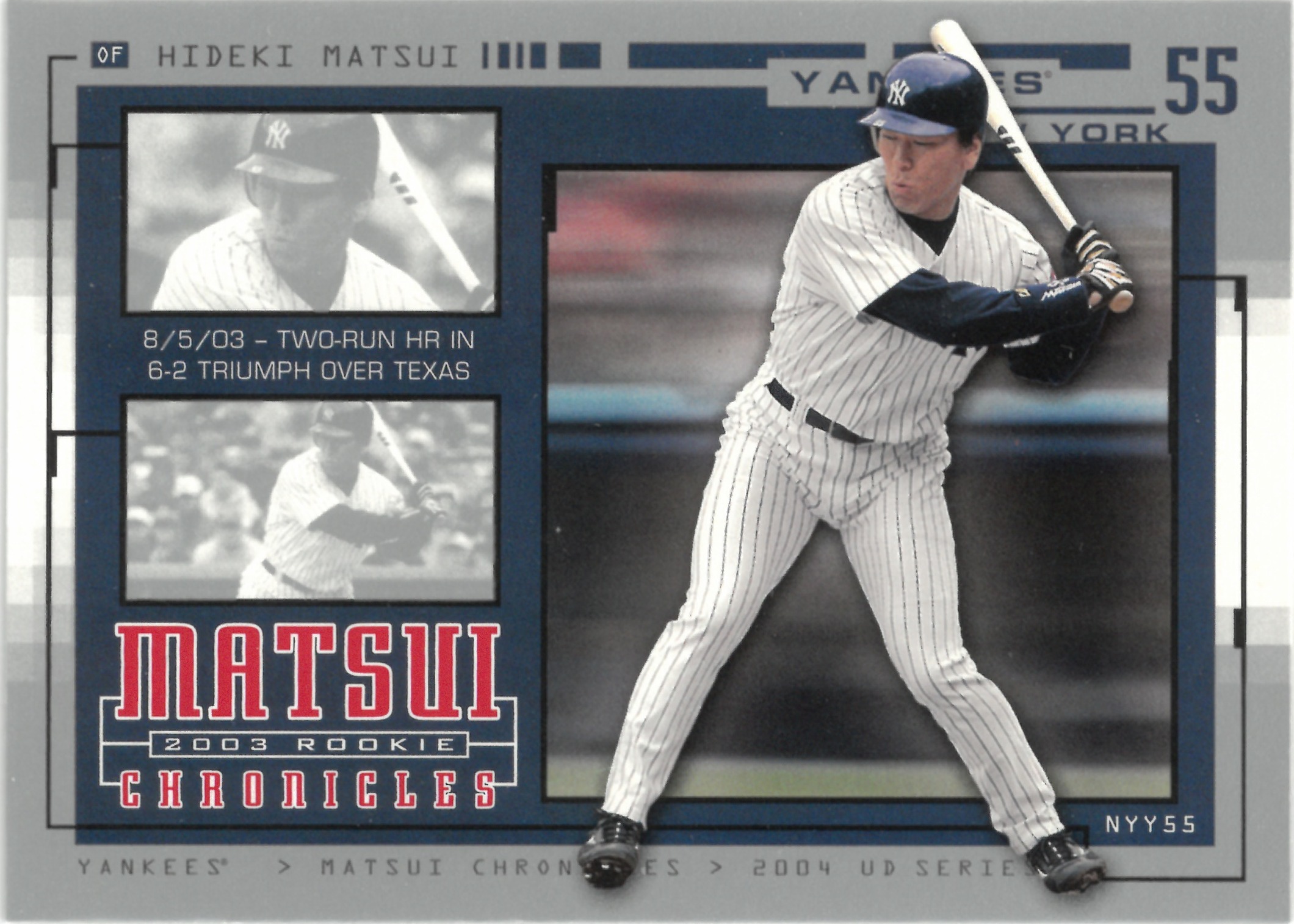 2003 Upper Deck "Hideki Matsui" #HM56(松井 秀喜)
