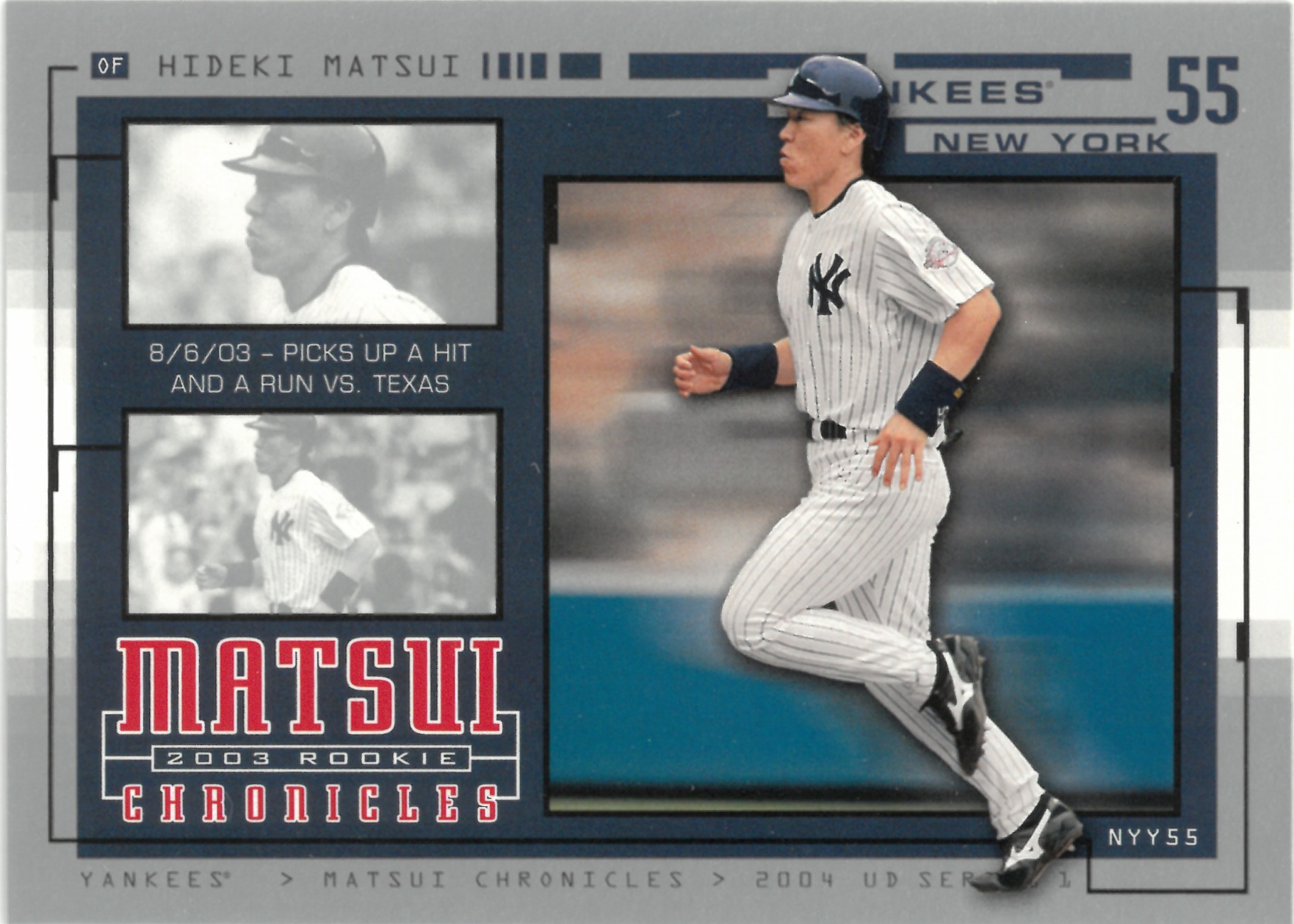2003 Upper Deck "Hideki Matsui" #HM57(松井 秀喜)