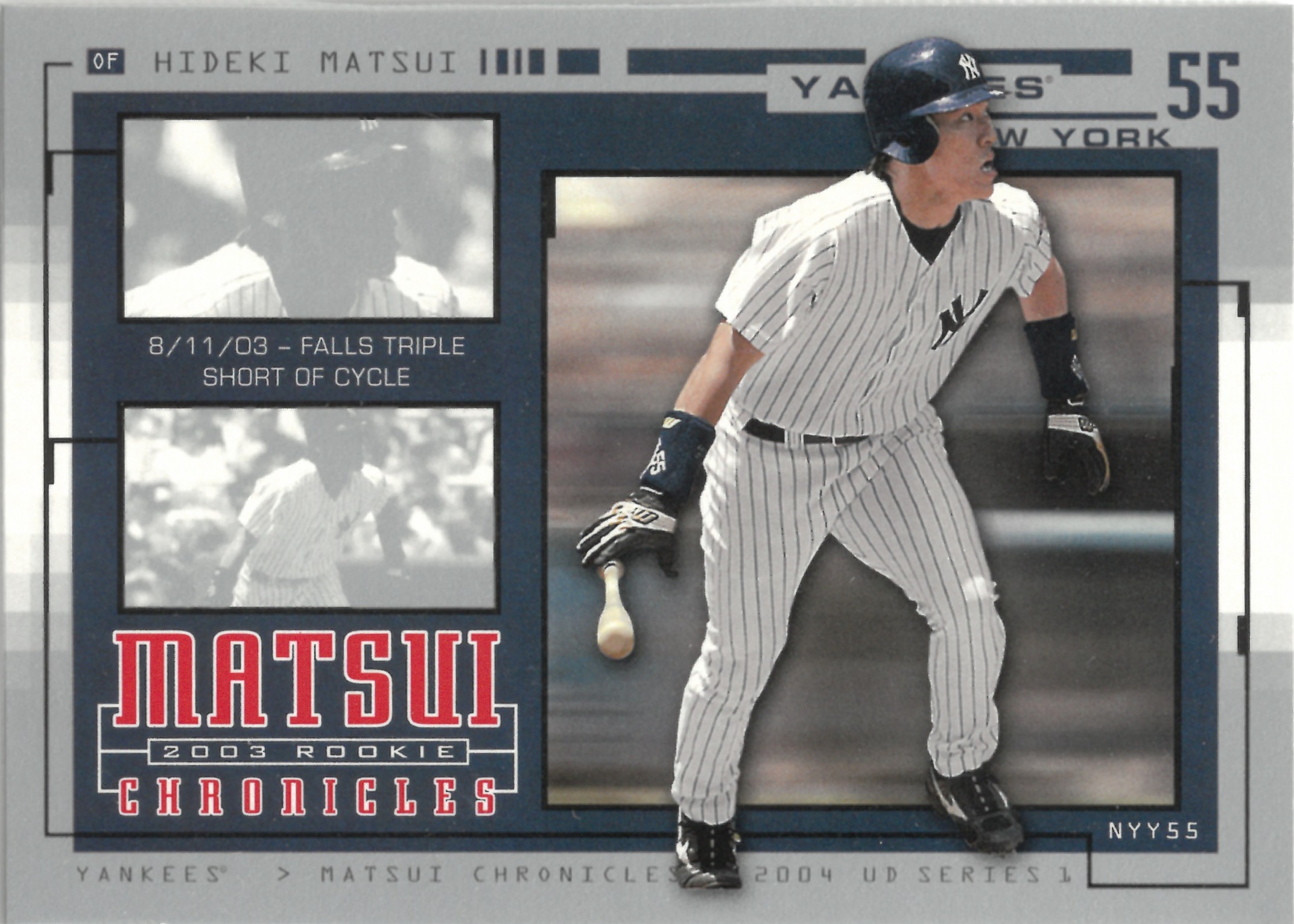 2003 Upper Deck "Hideki Matsui" #HM60(松井 秀喜)