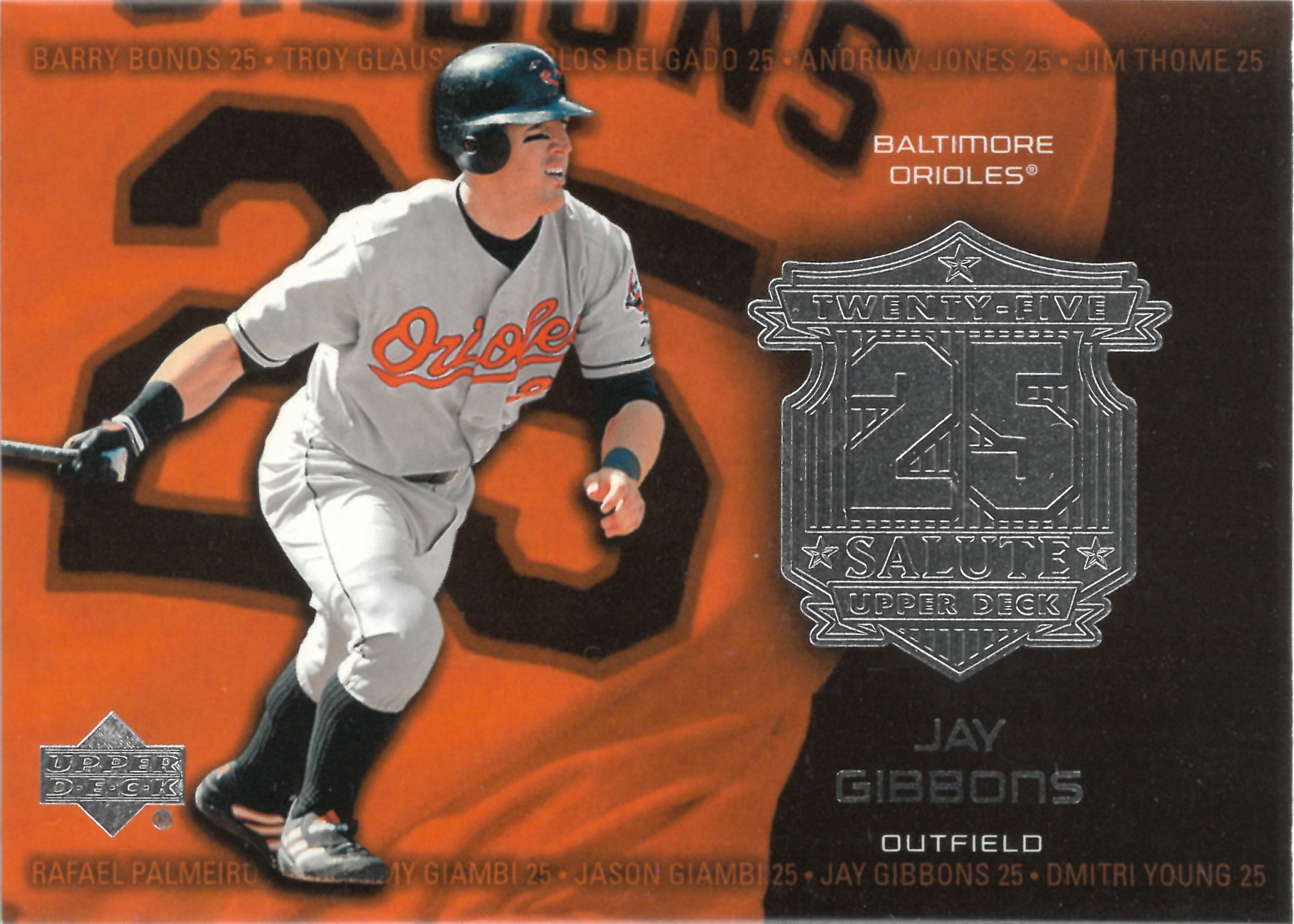 2003 Upper Deck "Jay Gibbons" #S-4(ジェイ・ギボンズ)