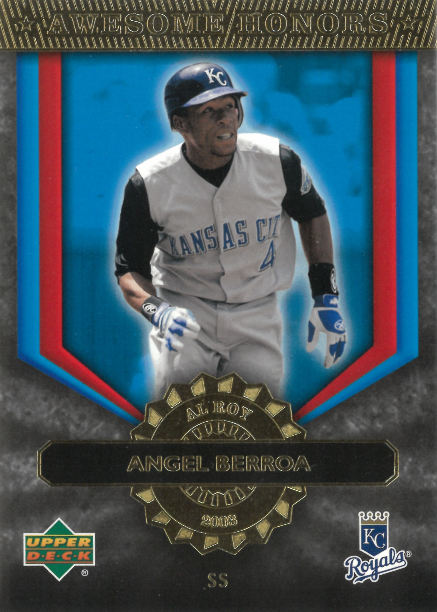 2004 Upper Deck "Angel Berroa" #H-3(アンヘル・ベローア)