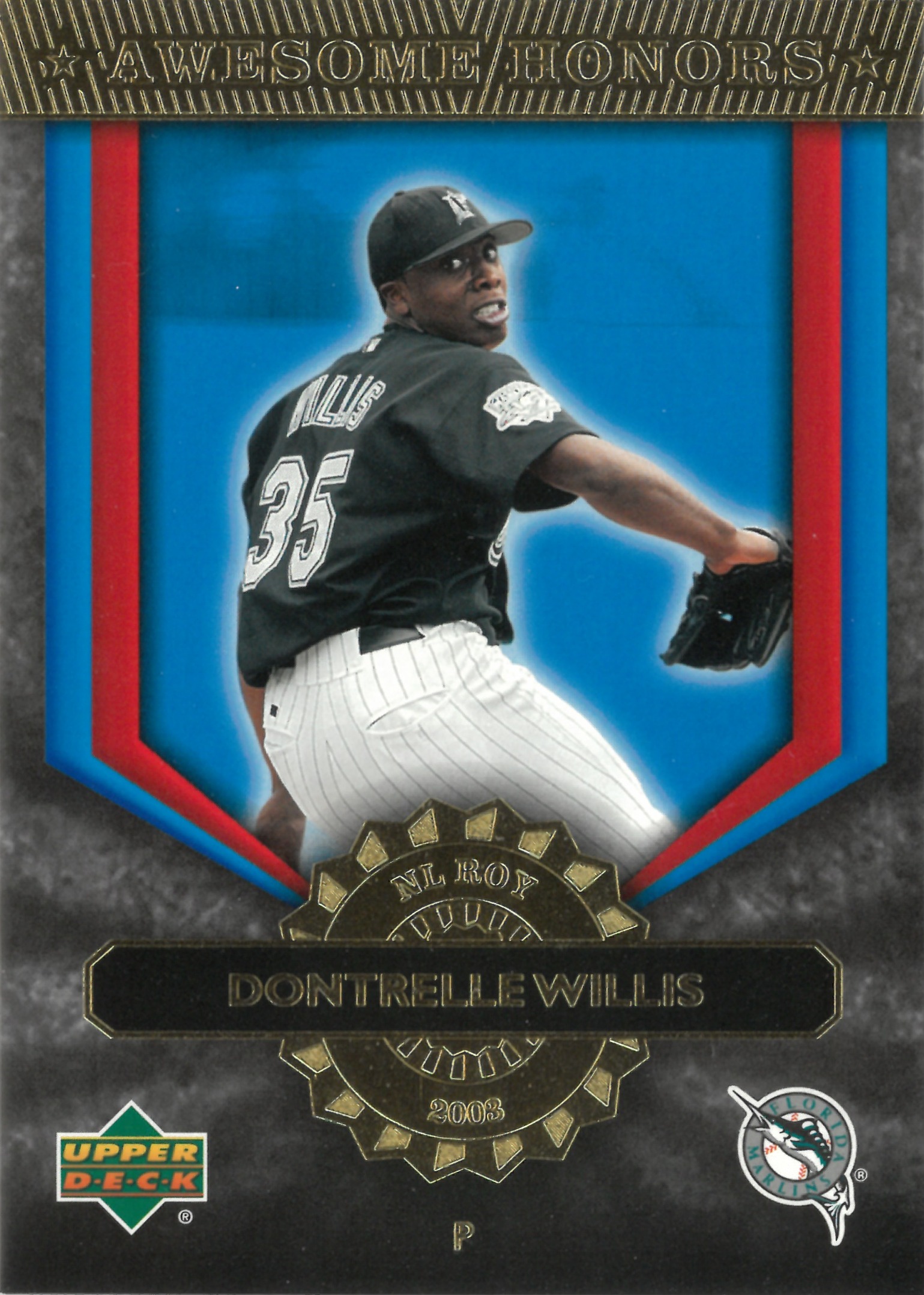 2004 Upper Deck "Dontrelle Willis" #H-4(ドントレル・ウィリス)