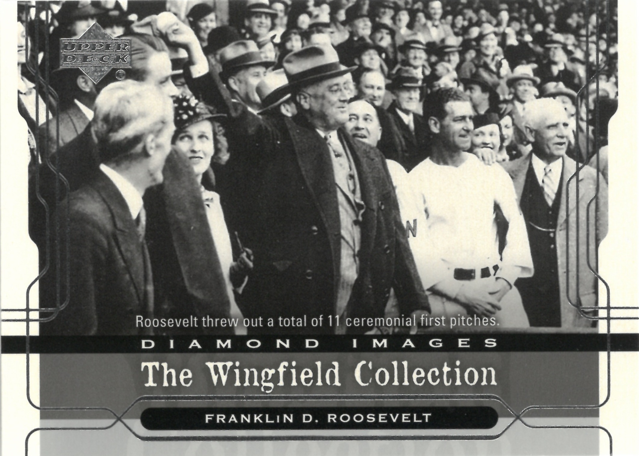 2004 Upper Deck "Franklin D.Roosevelt" #DI-14(フランクリン・ルーズベルト)