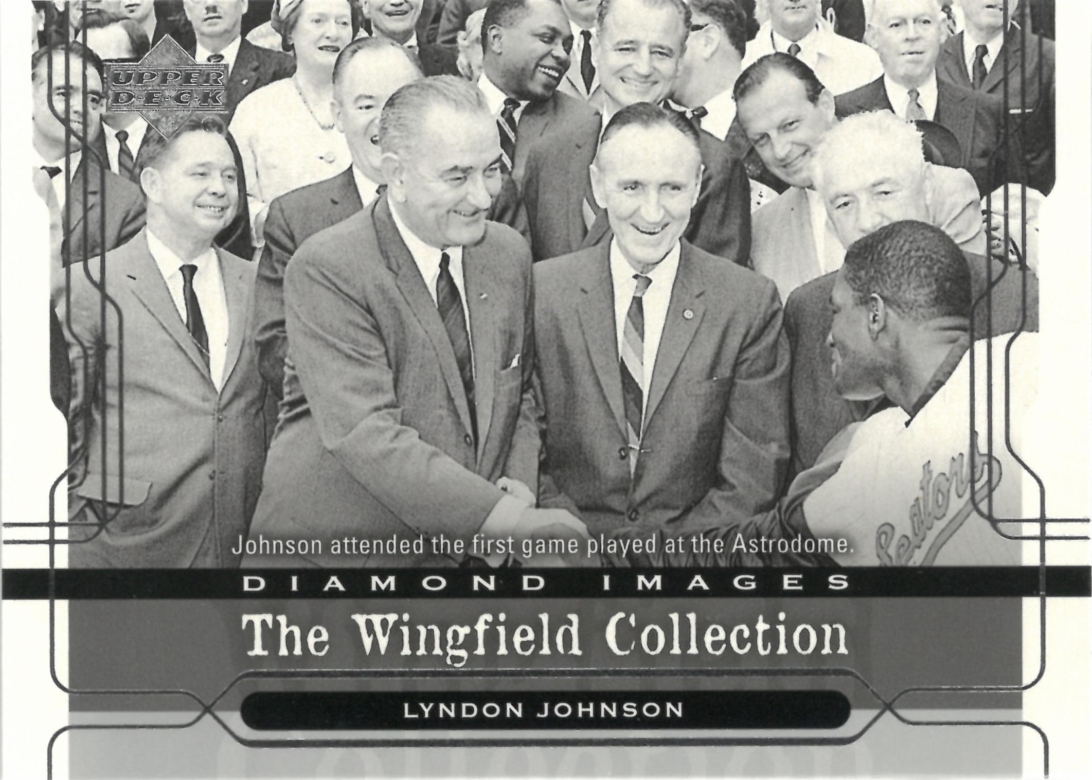 2004 Upper Deck "Lyndon Johnson" #DI-18(リンドン・ジョンソン)