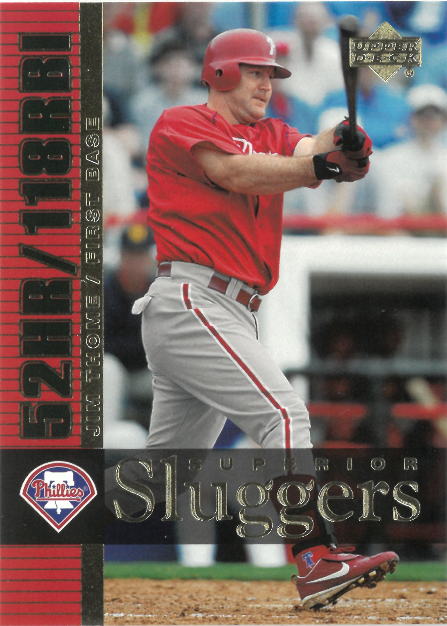 2003 Upper Deck "Jim Thome" #S5(ジム・トーミ)