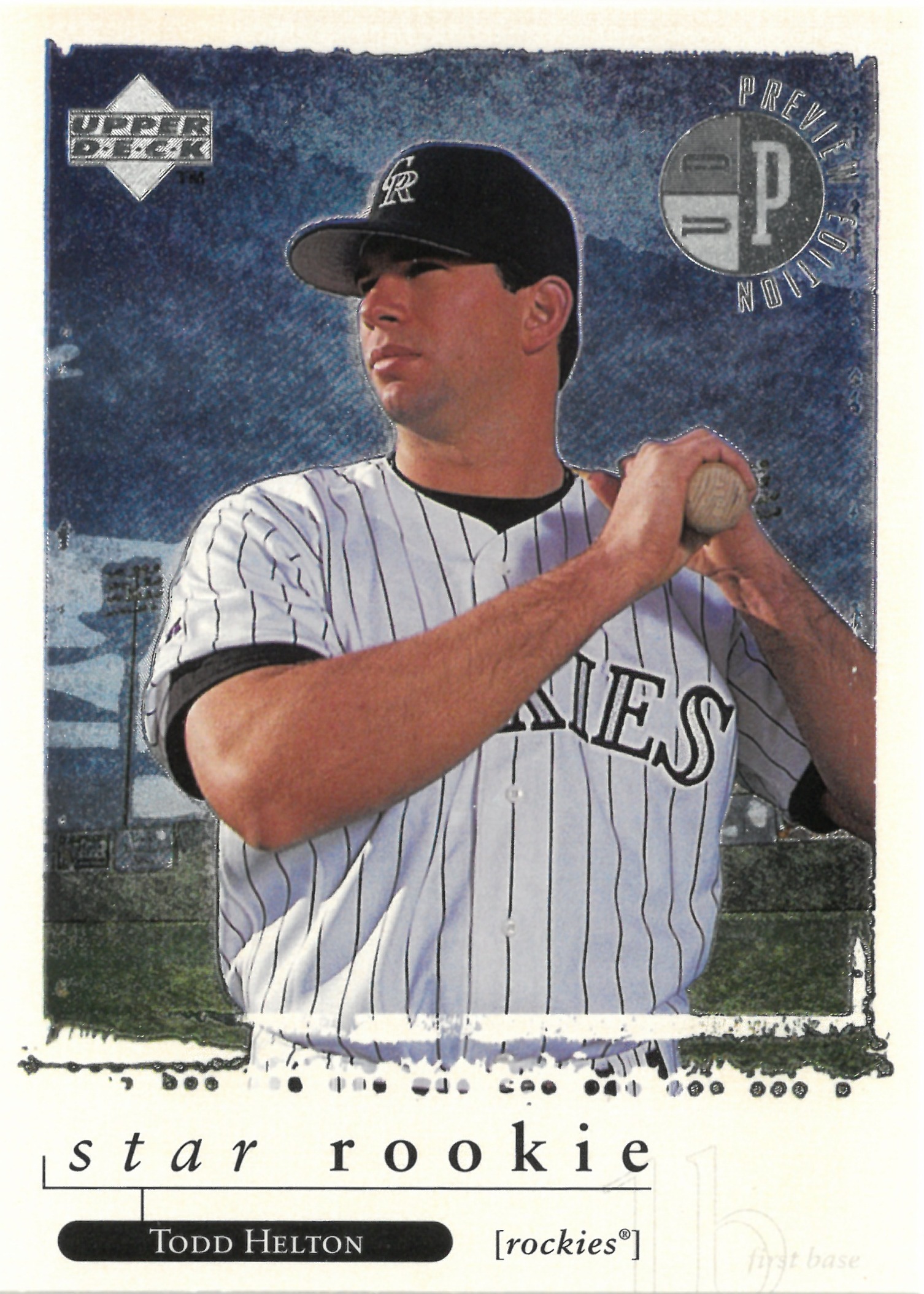 1998 Upper Deck "Todd Helton" #4/10(トッド・ヘルトン)