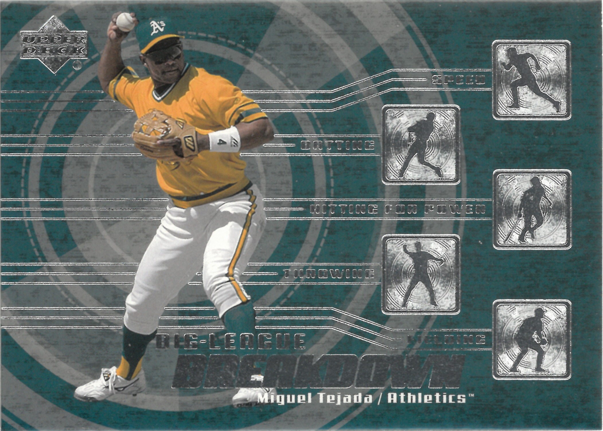 2002 Upper Deck "Miguel Tejada" #BL2(ミゲル・テハダ)