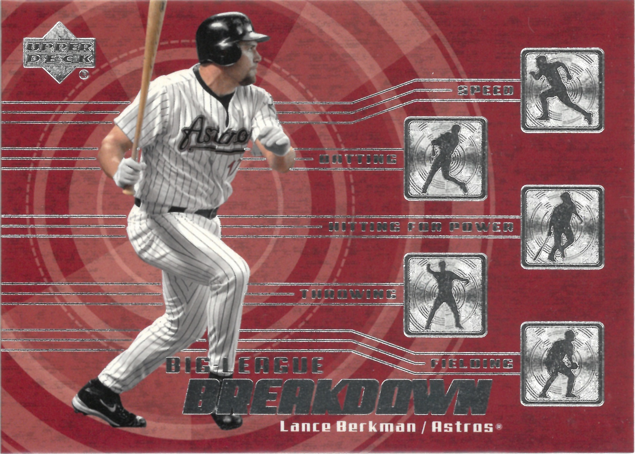 2002 Upper Deck "Lance Berkman" #BL8(ランス・バークマン)
