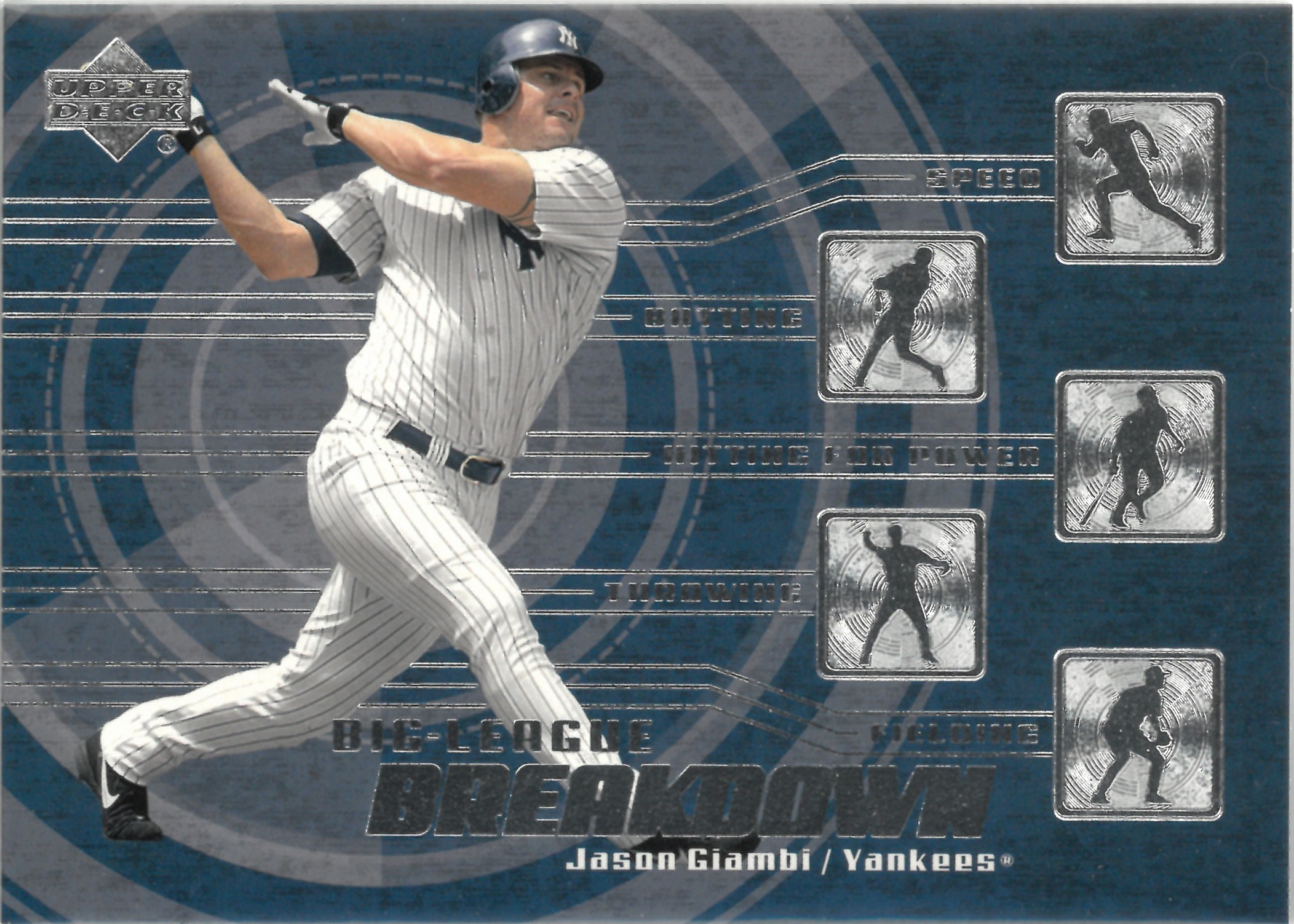 2002 Upper Deck "Jason Giambi" #BL11(ジェイソン・ジアンビ)