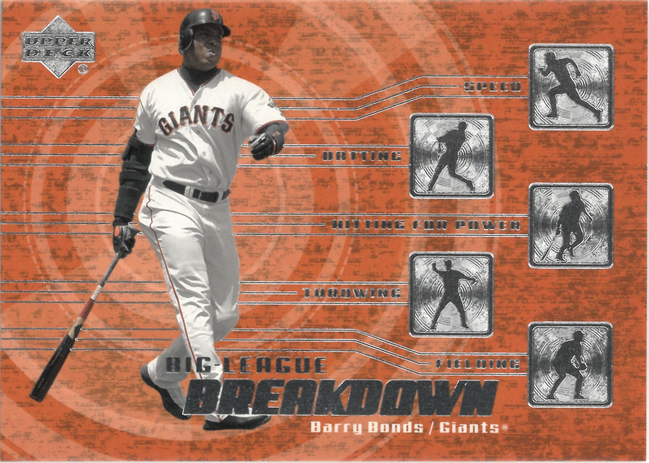 2002 Upper Deck "Barry Bonds" #BL13(バリー・ボンズ)