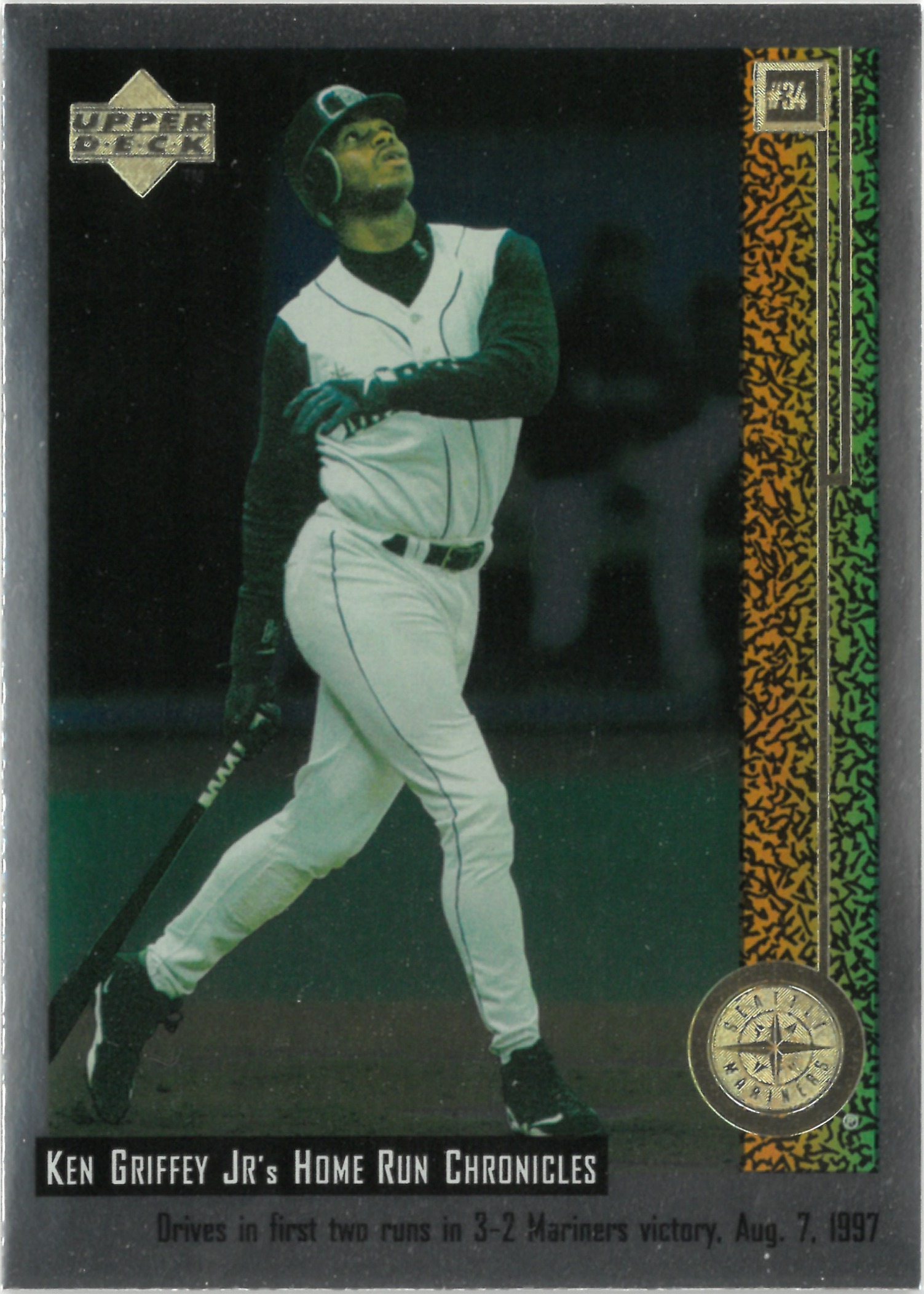 1998 Upper Deck "Ken Griffey Jr." #34of56(ケン・グリフィー・ジュニア)