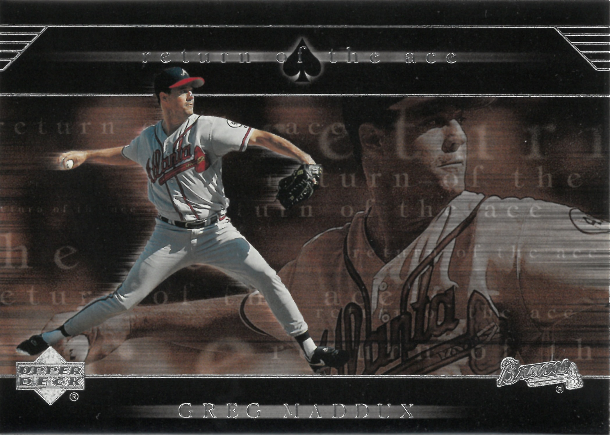 2002 Upper Deck "Greg Maddux" #RA2(グレッグ・マダックス)