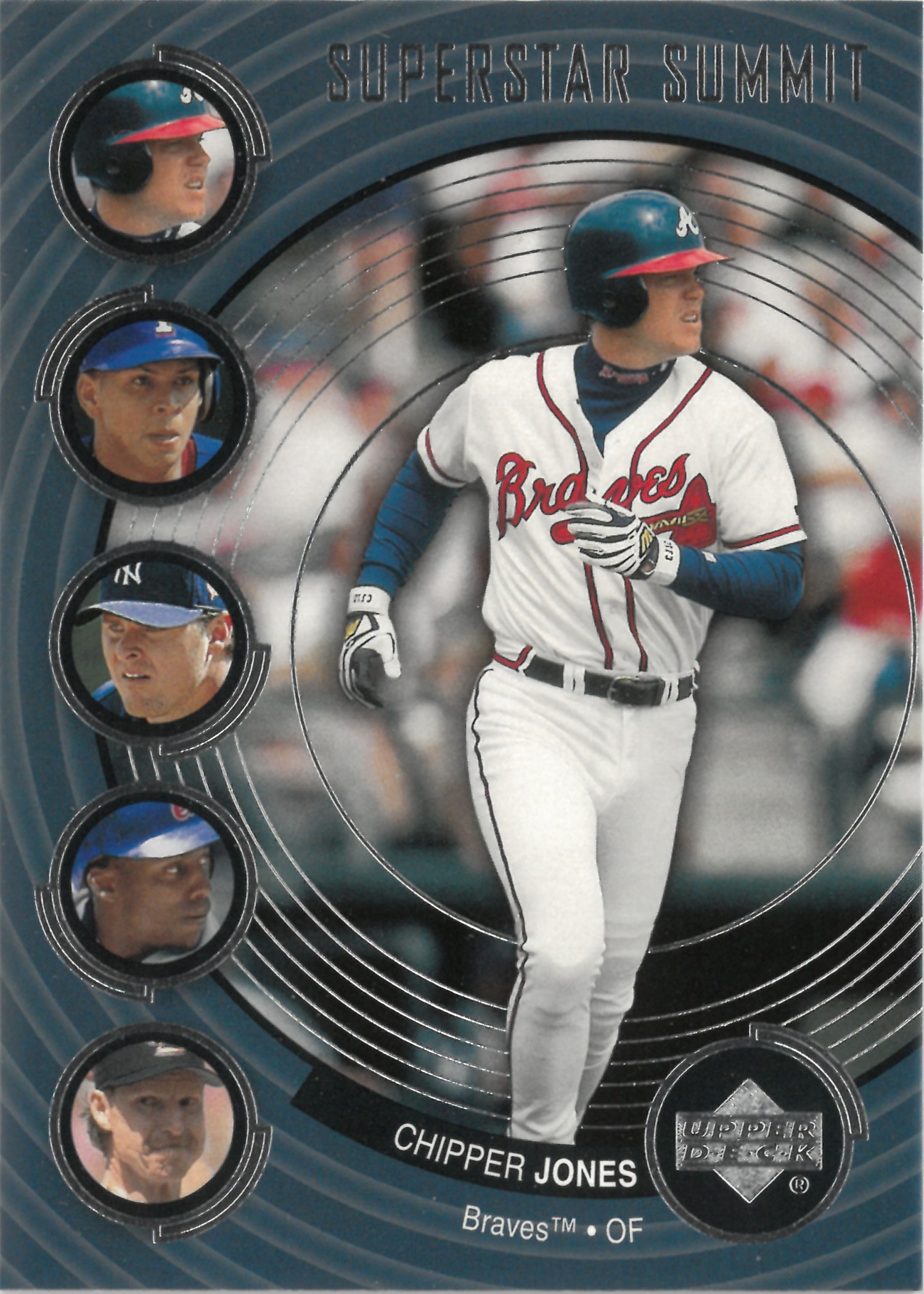 2002 Upper Deck "Chipper Jones" #SS5(チッパー・ジョーンズ)