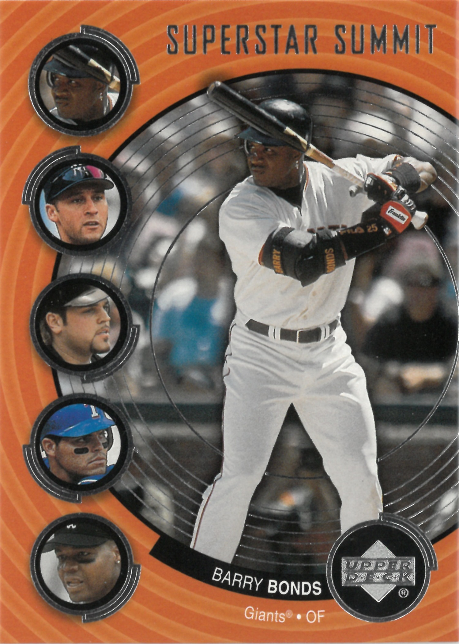 2002 Upper Deck "Barry Bonds" #SS11(バリー・ボンズ)