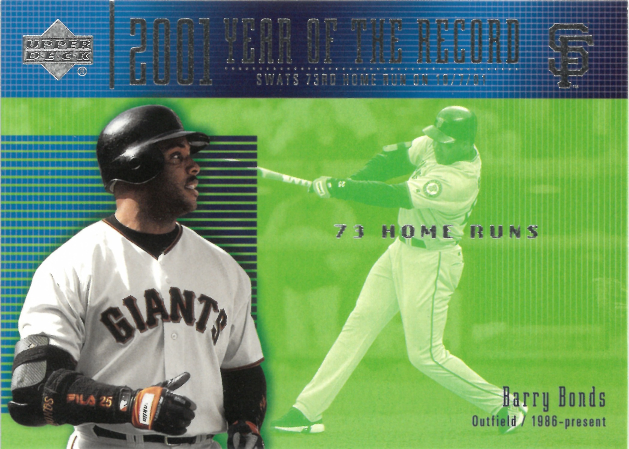 2002 Upper Deck "Barry Bonds" #727(バリー・ボンズ)