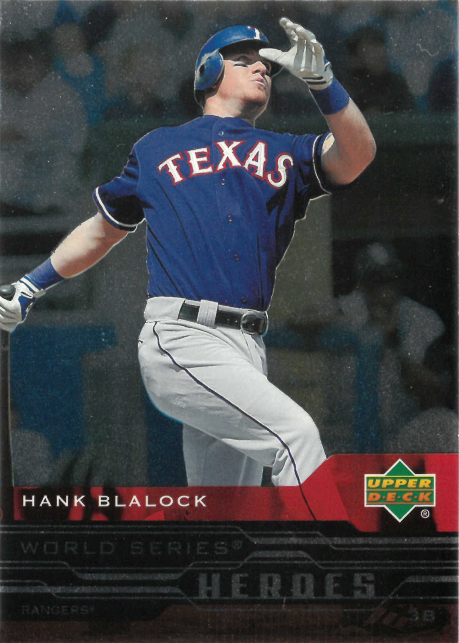 2004 Upper Deck "Hank Blalock" #WS-44(ハンク・ブレイロック)