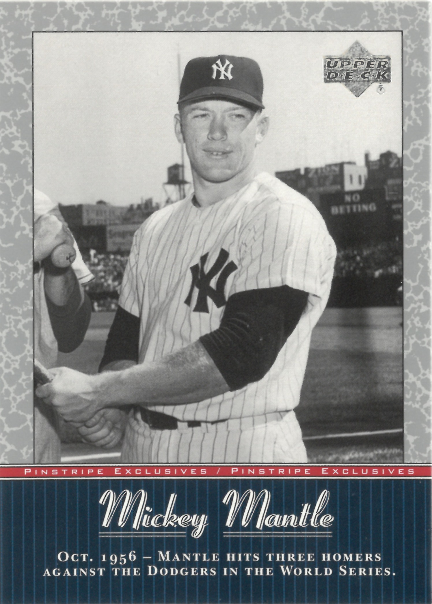 2001 Upper Deck "Mickey Mantle" #MM23(ミッキー・マントル)