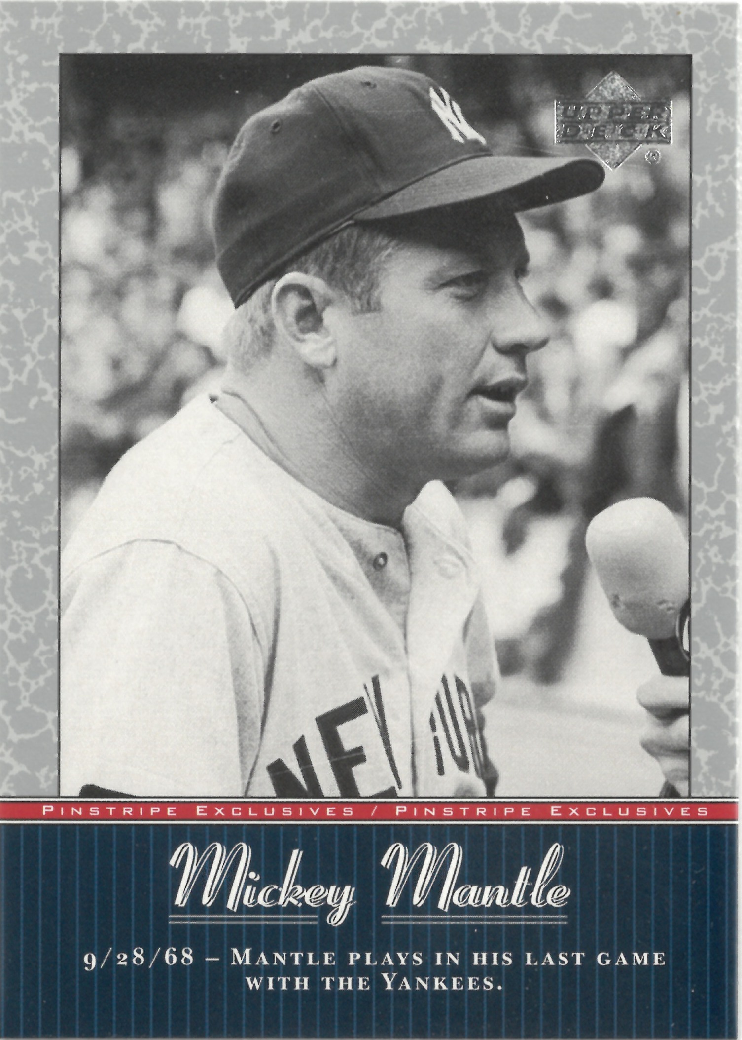 2001 Upper Deck "Mickey Mantle" #MM49(ミッキー・マントル)