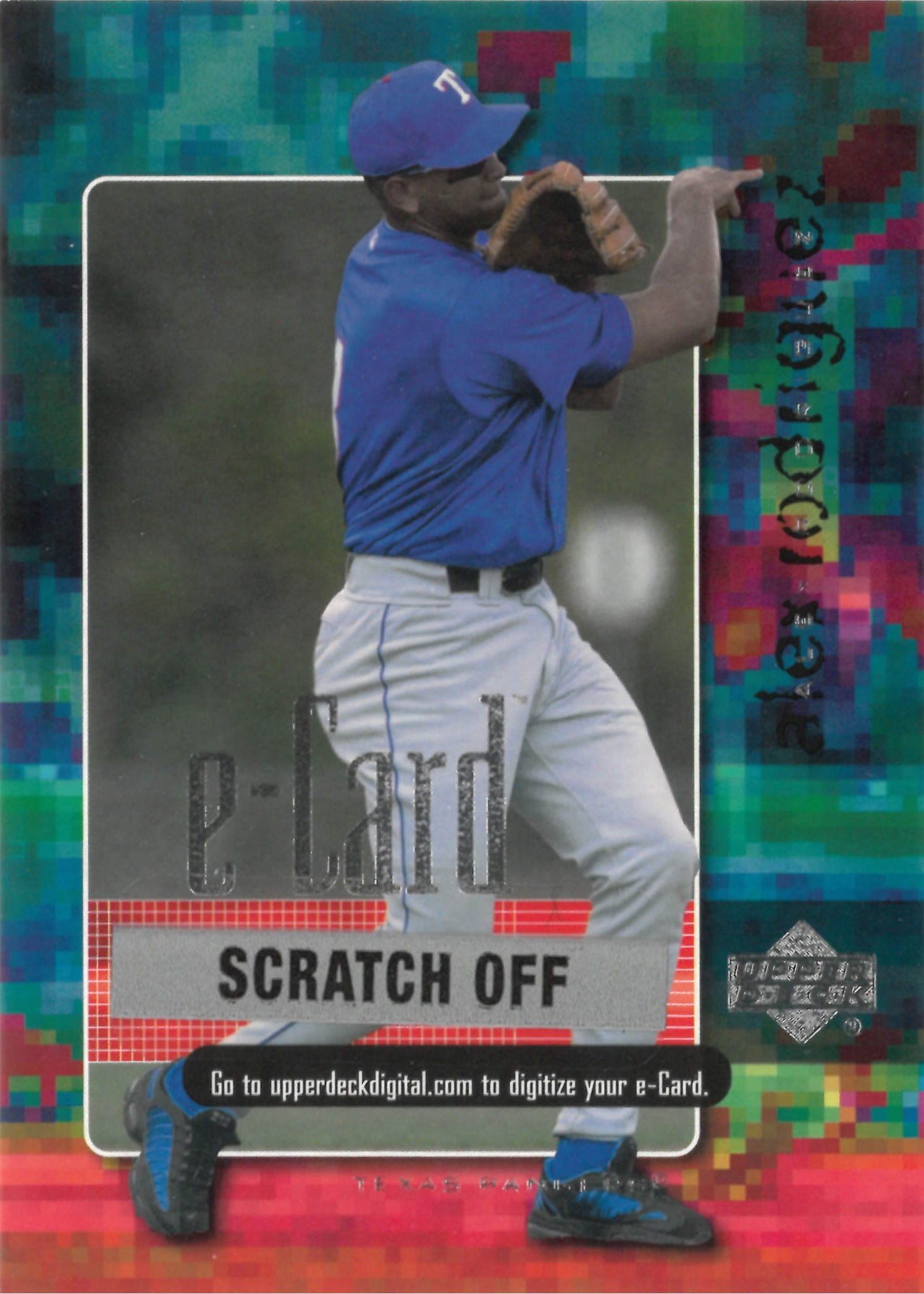 2001 Upper Deck "Alex Rodriguez" #E7(アレックス・ロドリゲス)