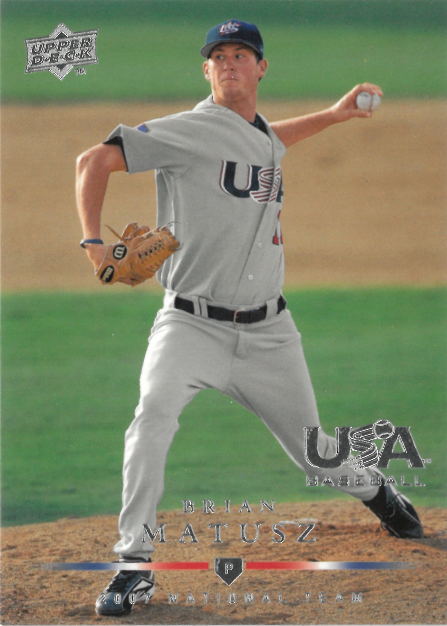2008 Upper Deck "Brian Matusz" #USA-2(ブライアン・マティス)