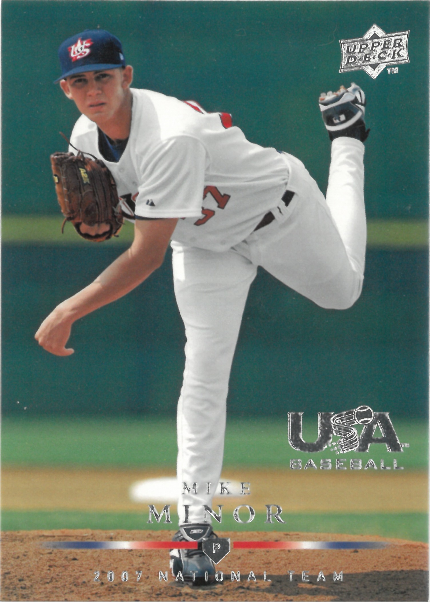 2008 Upper Deck "Mike Minor" #USA-16(マイク・マイナー)