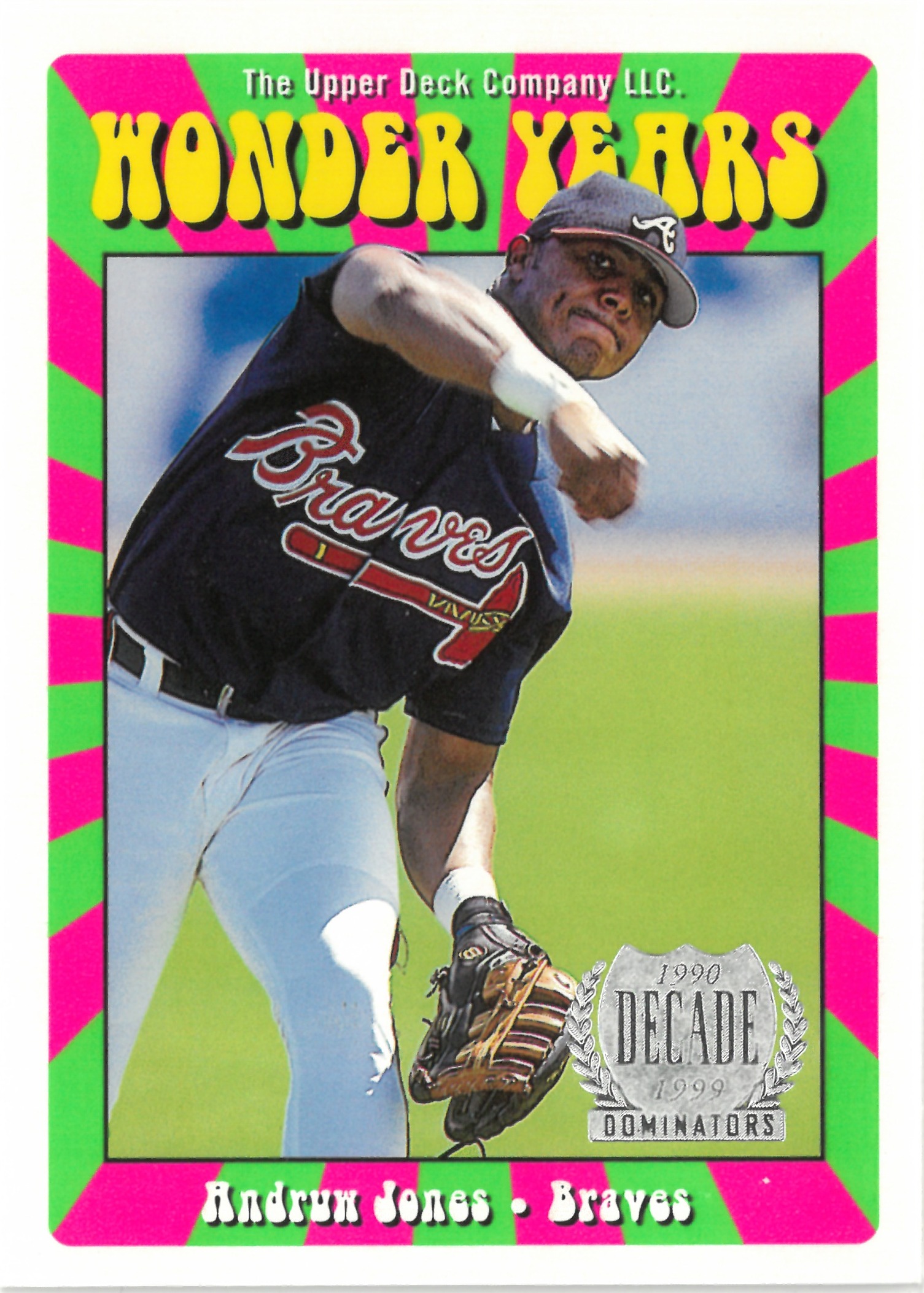 1998 Upper Deck "Andruw Jones" #WY14(アンドリュー・ジョーンズ)