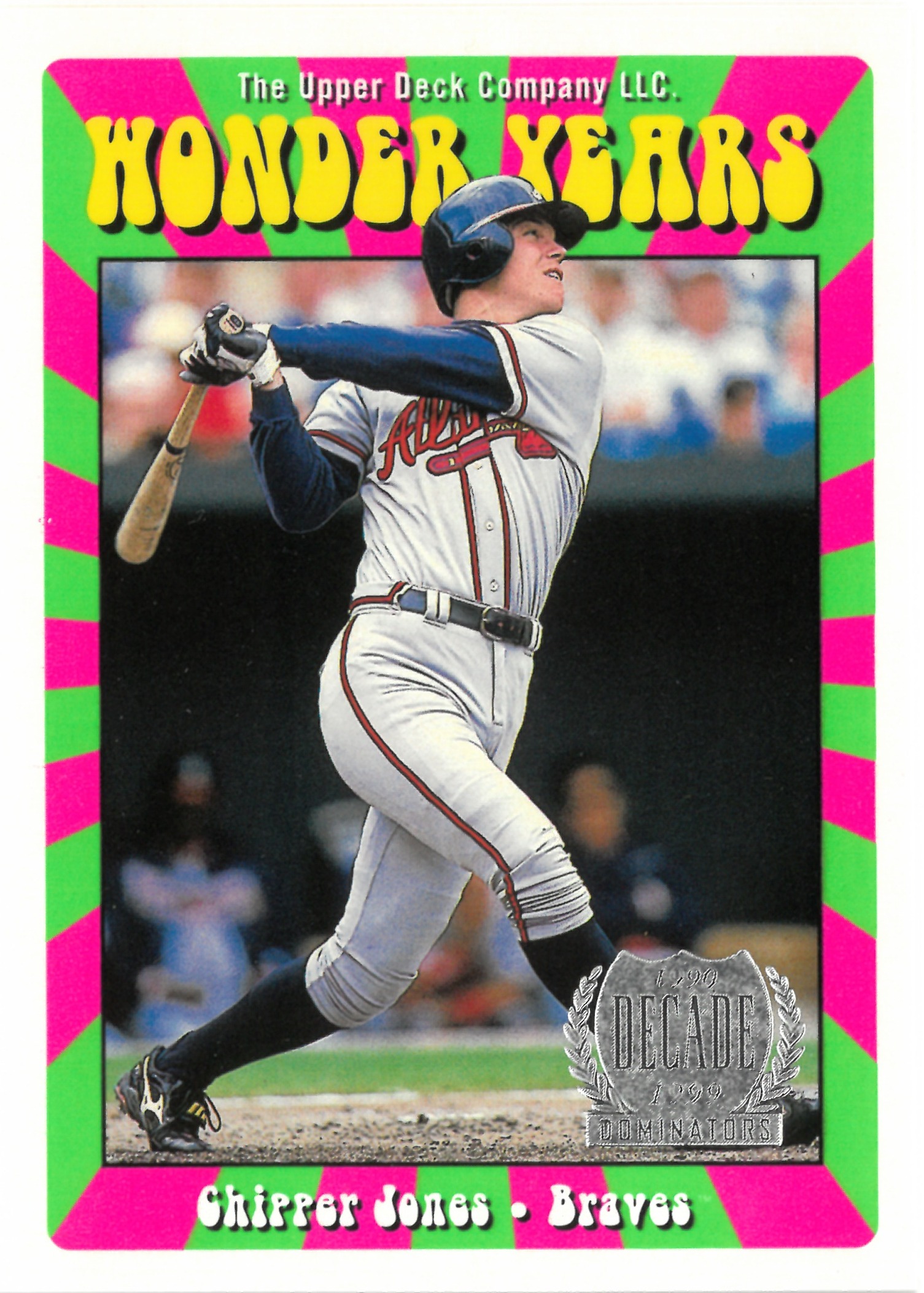 1998 Upper Deck "Chipper Jones" #WY15(チッパー・ジョーンズ)
