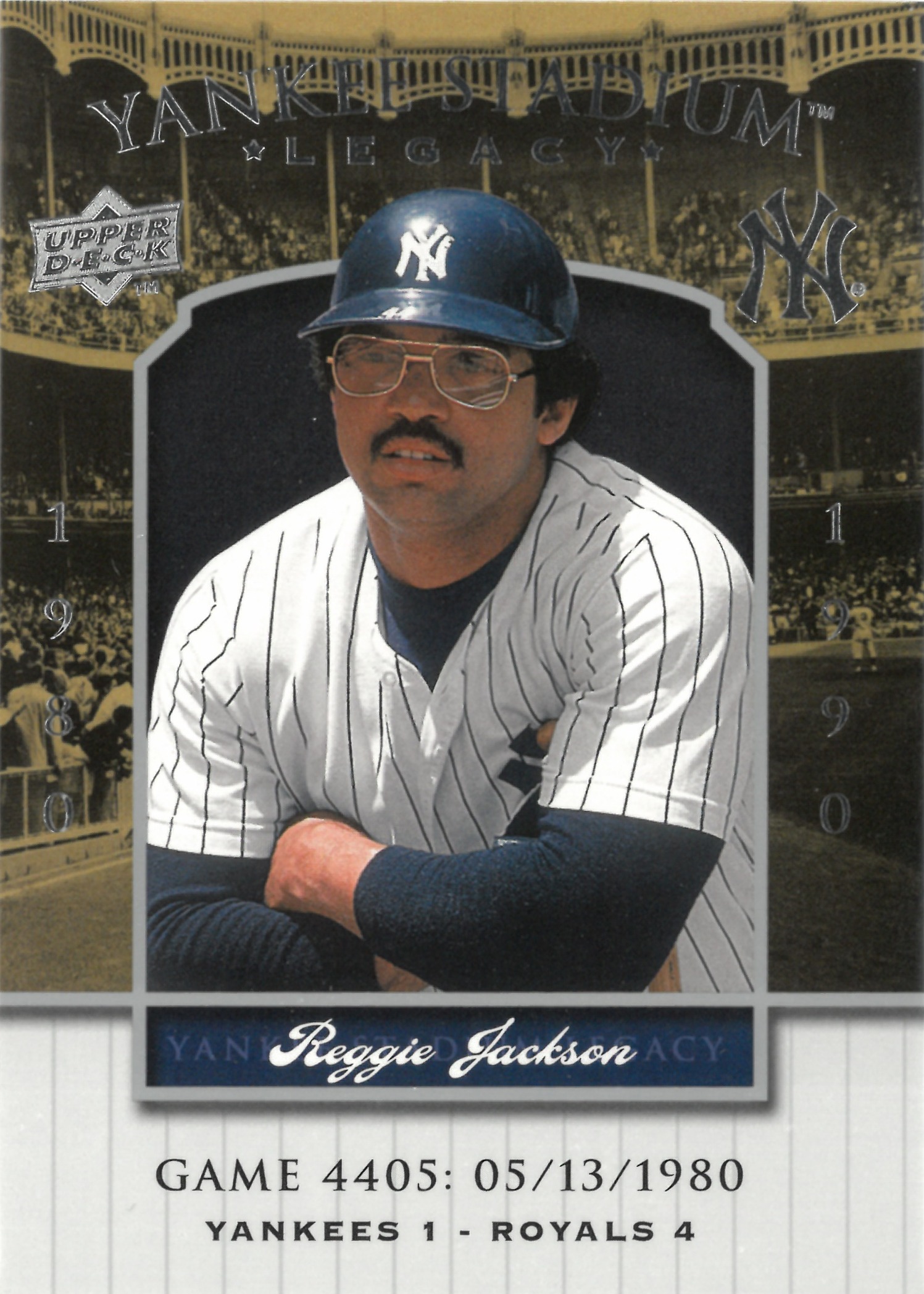2008 Upper Deck "Reggie Jackson" #YSL4405(レジー・ジャクソン)