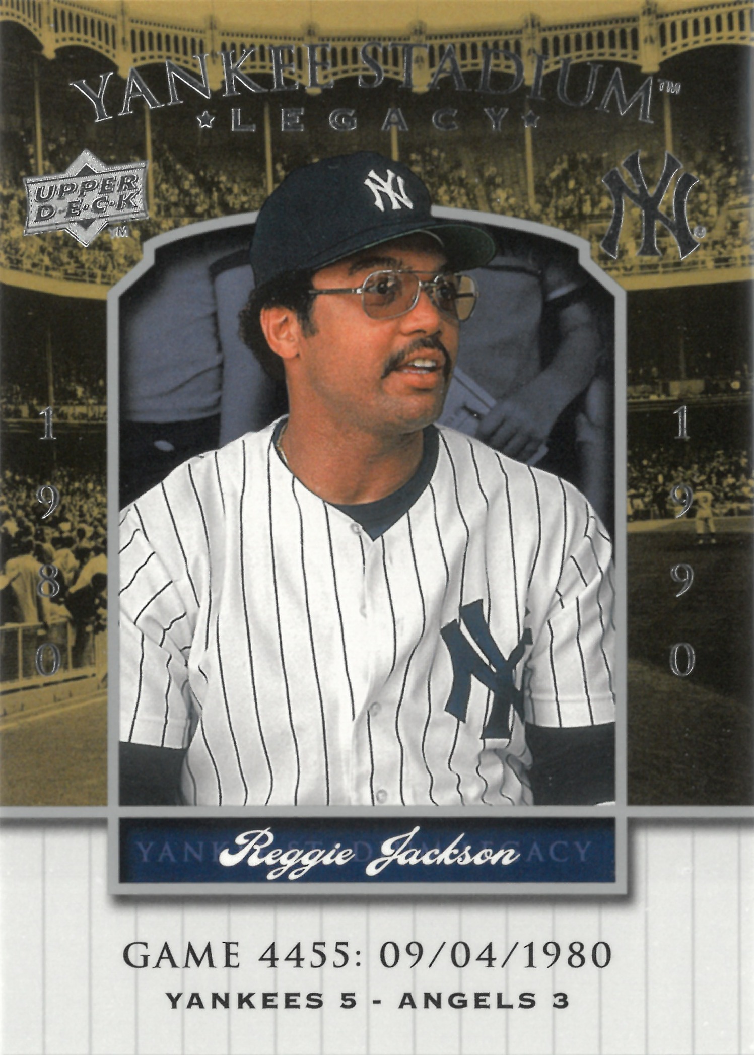 2008 Upper Deck "Reggie Jackson" #YSL4455(レジー・ジャクソン))