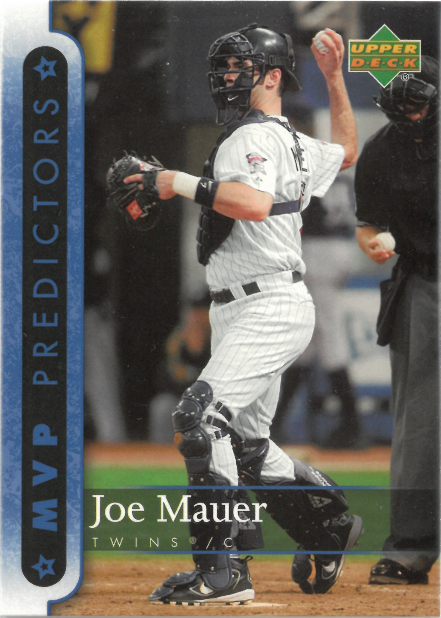 2007 Upper Deck "Joe Mauer" #MVP15(ジョー・マウアー)