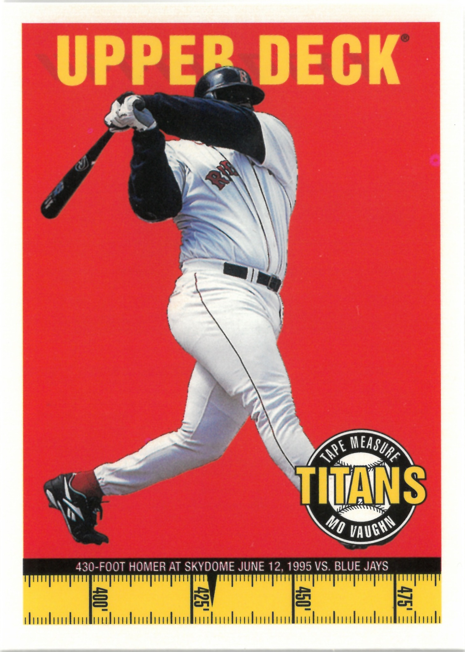 1998 Upper Deck "Mo Vaughn" #TITANS8(モー・ボーン)