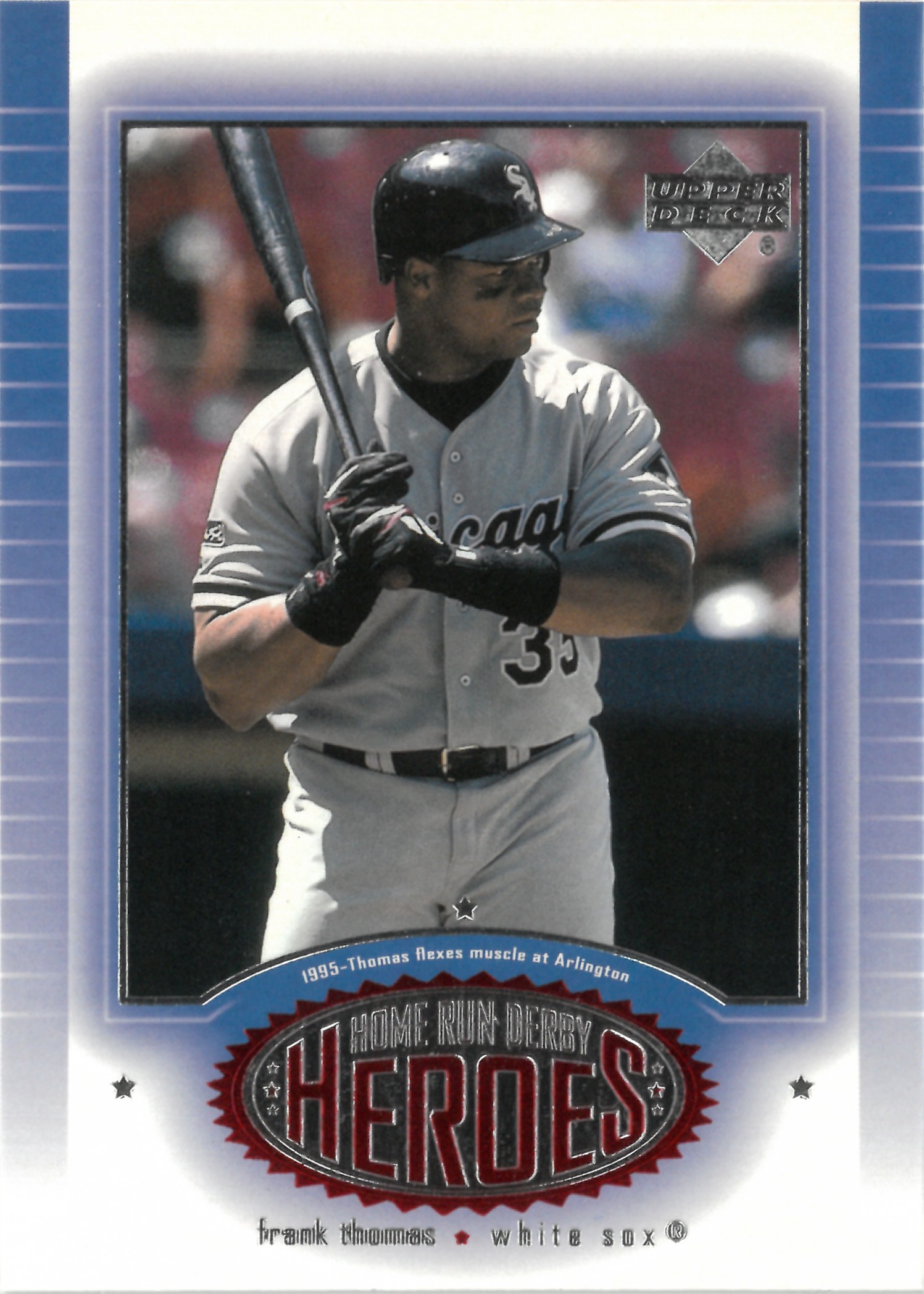2001 Upper Deck "Frank Thomas" #HD3(フランク・トーマス)