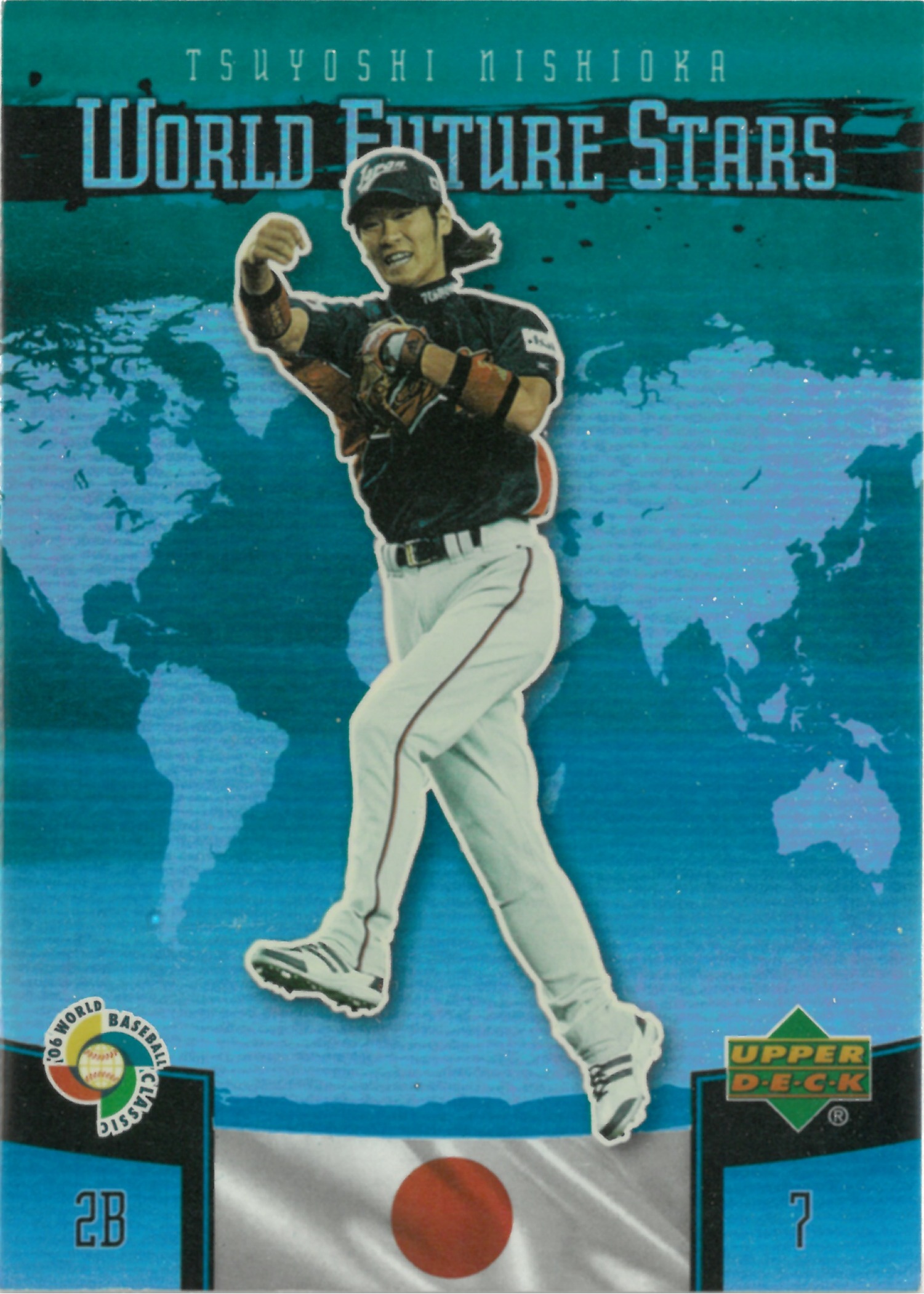 2006 Upper Deck "Tsuyoshi Nishioka" #WBC-14(西岡 剛)