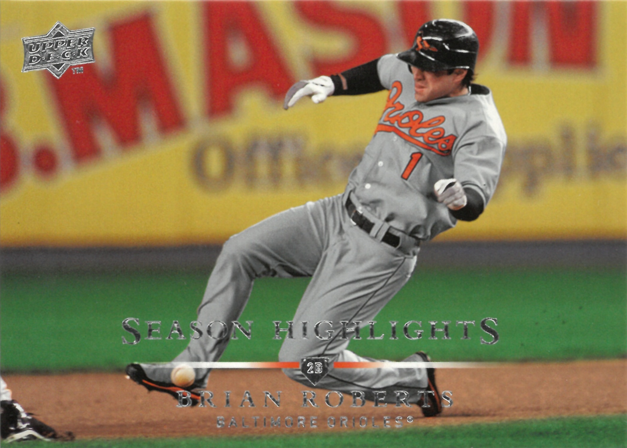 2008 Upper Deck "Brian Roberts" #782(ブライアン・ロバーツ)